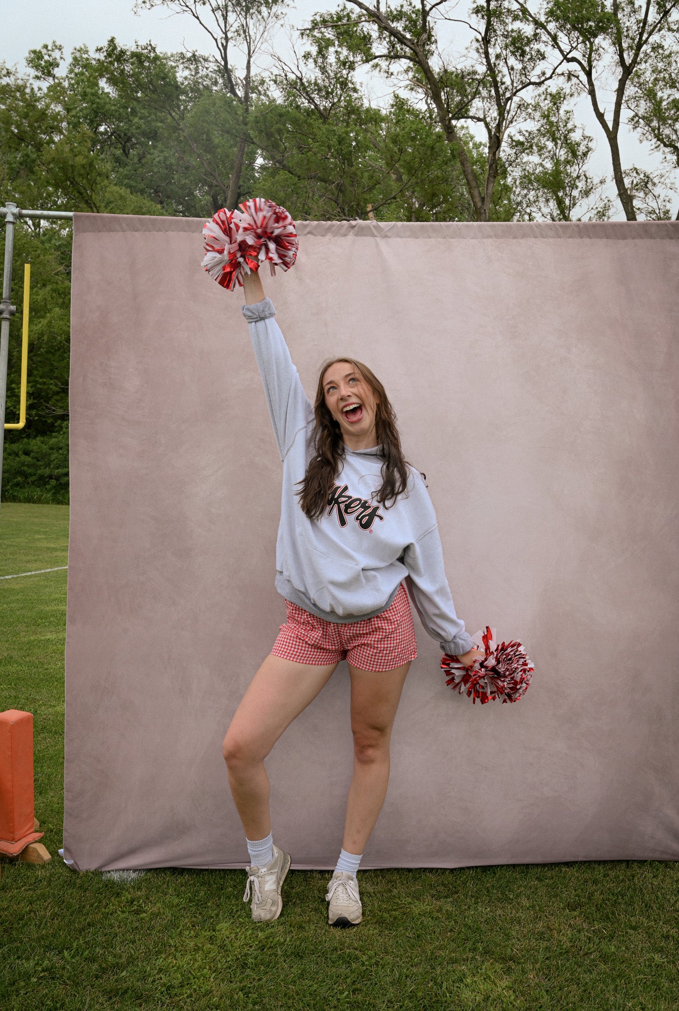 inside out husker hoodie