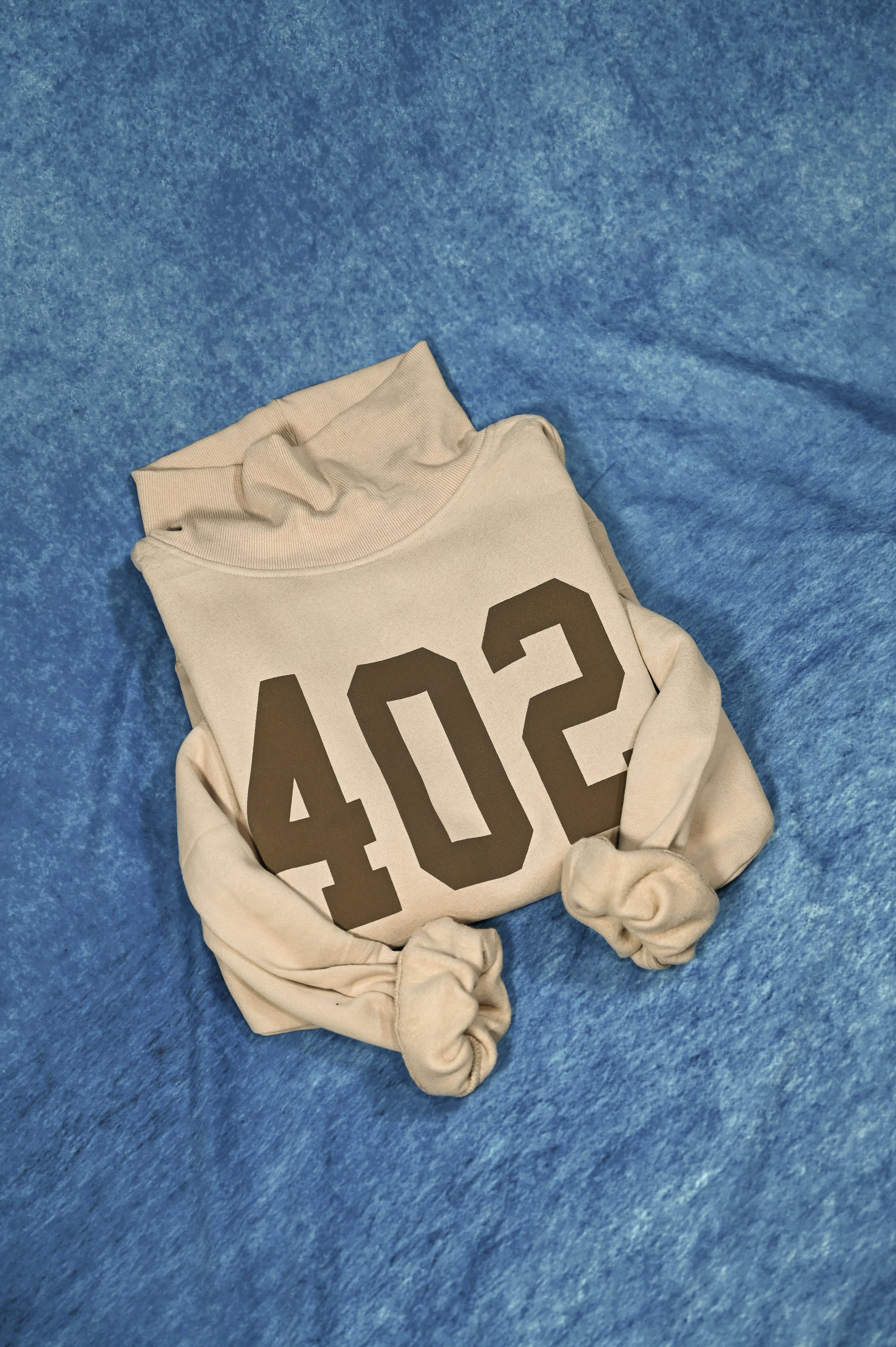 402 mock neck - tan