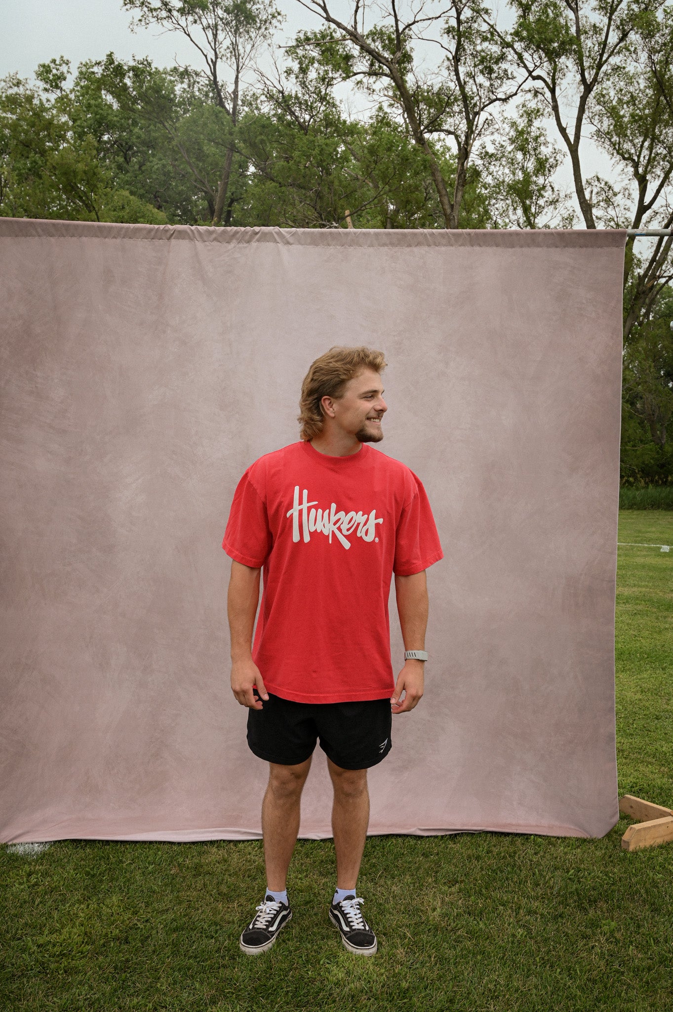 vintage nebraska huskers tee