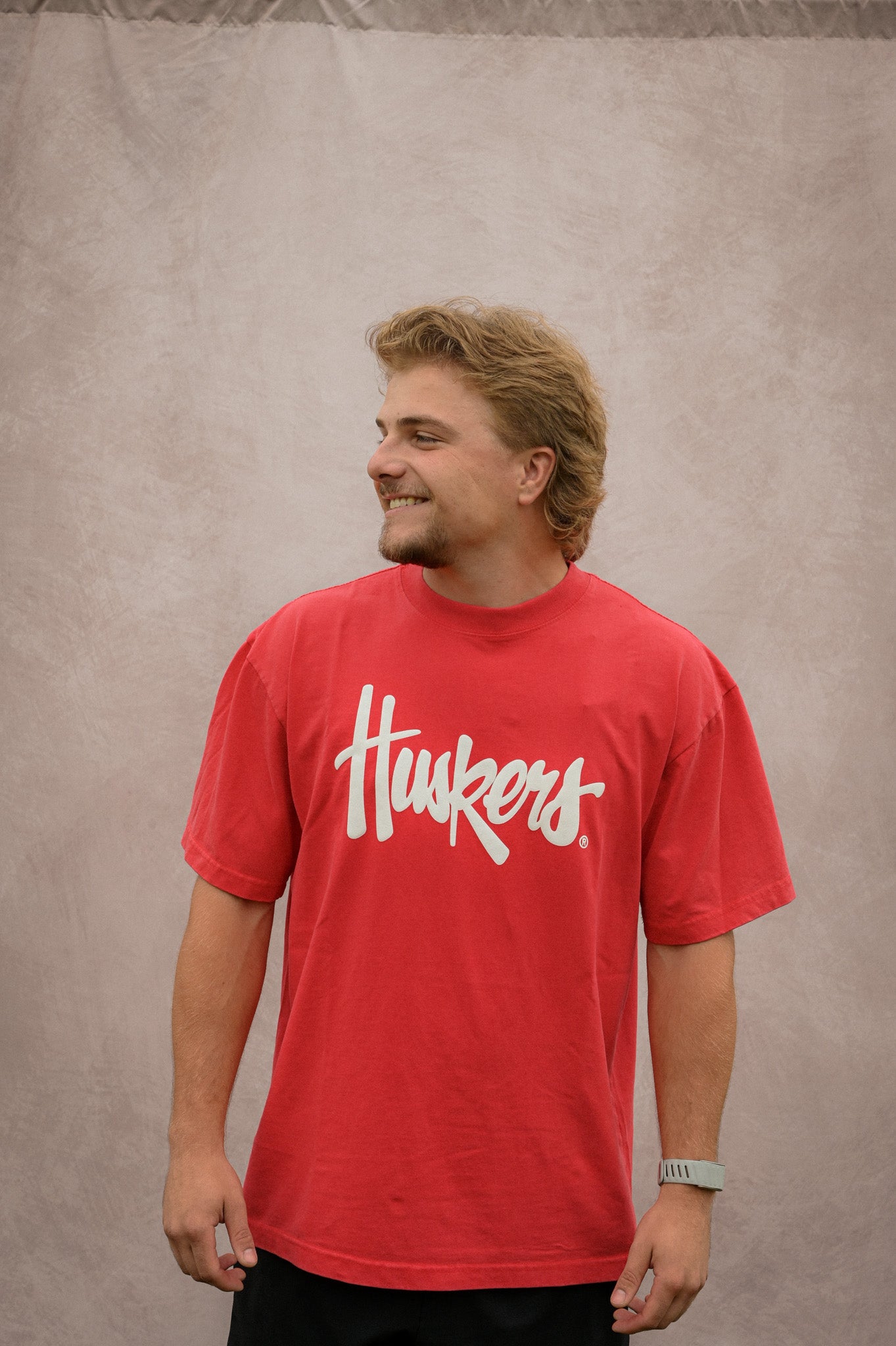 vintage nebraska huskers tee