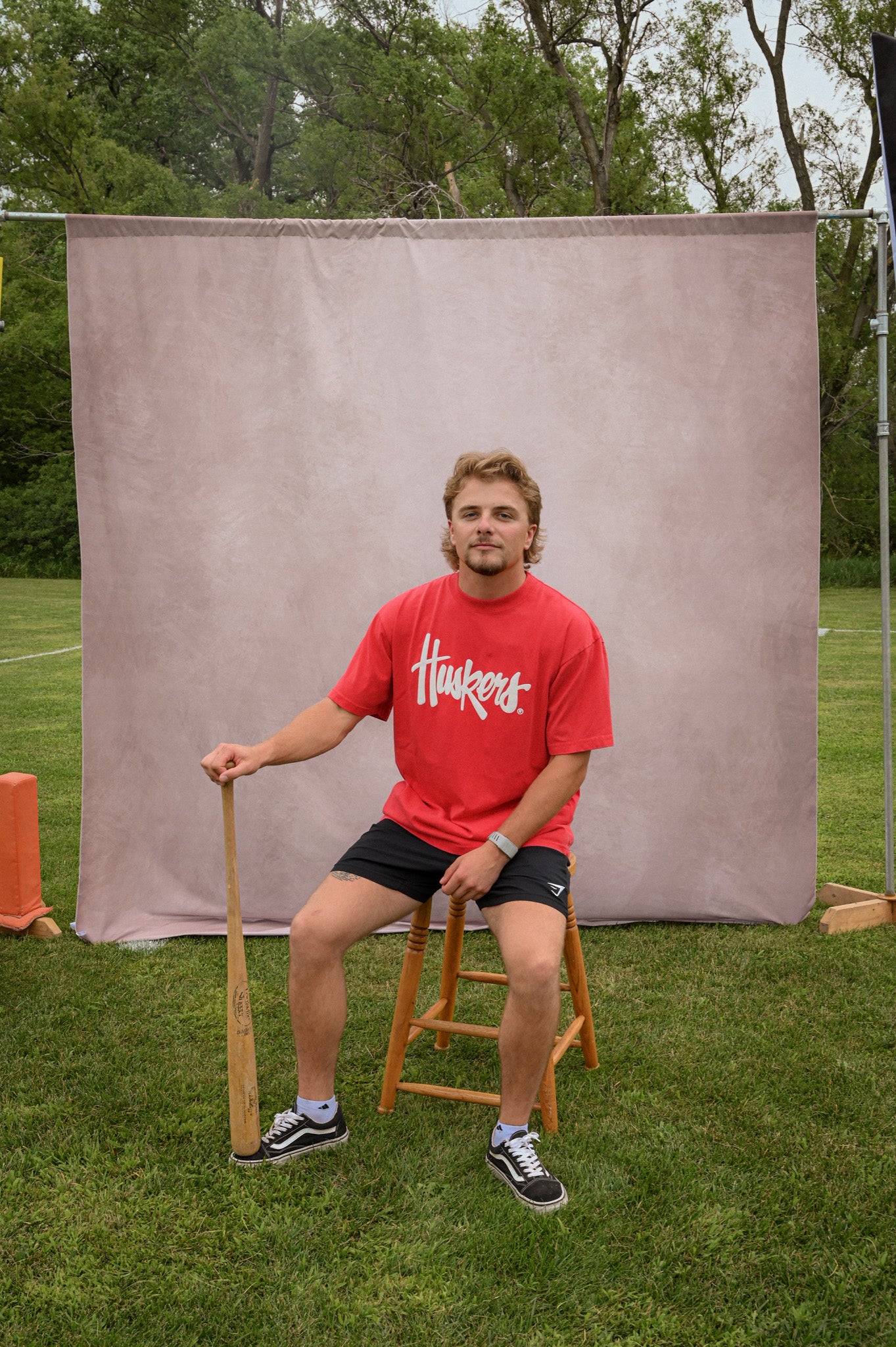 vintage nebraska huskers tee