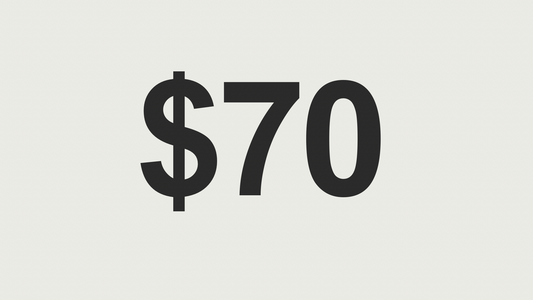 $70