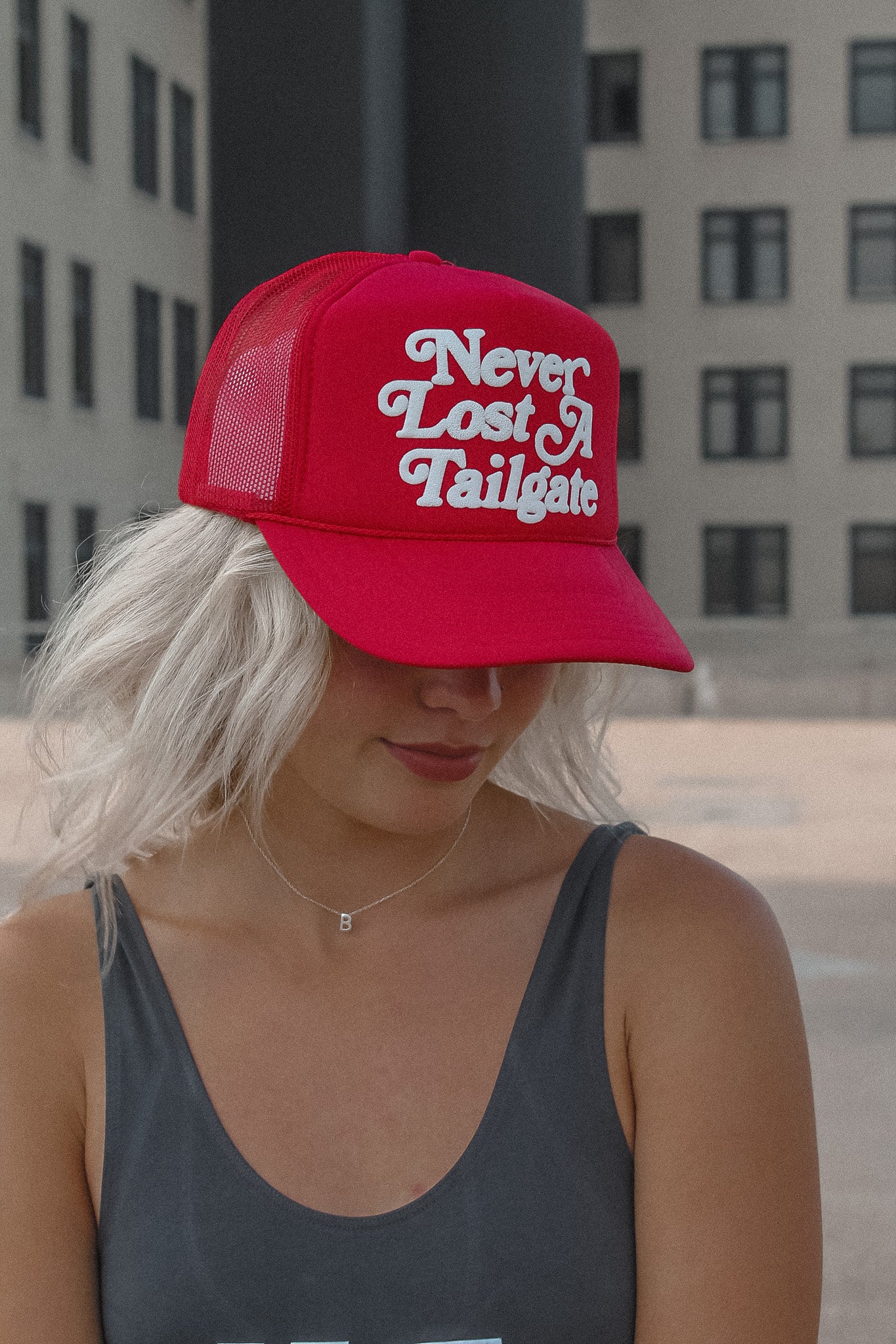 Never Lost a Tailgate Trucker Hat