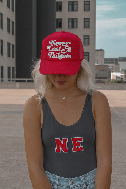 Never Lost a Tailgate Trucker Hat