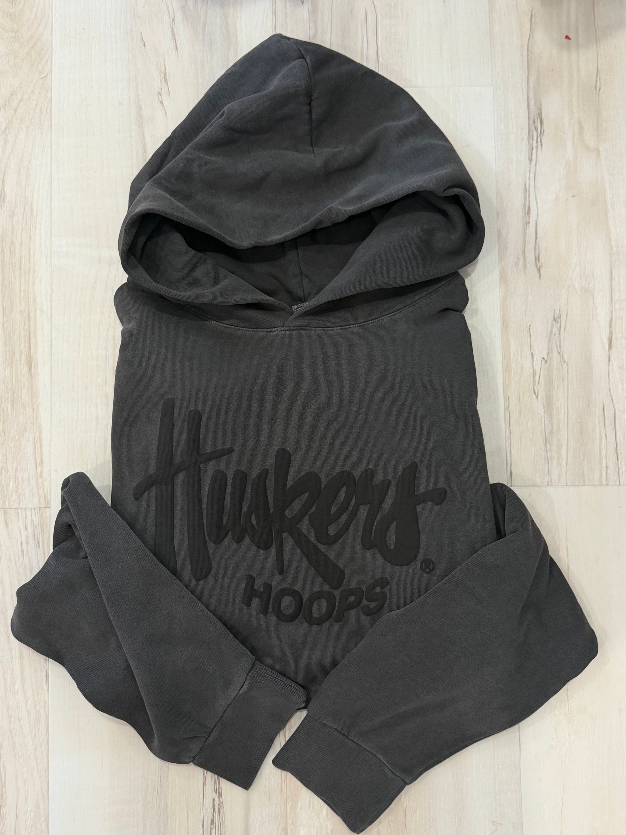Husker Hoops Hoodie - Black