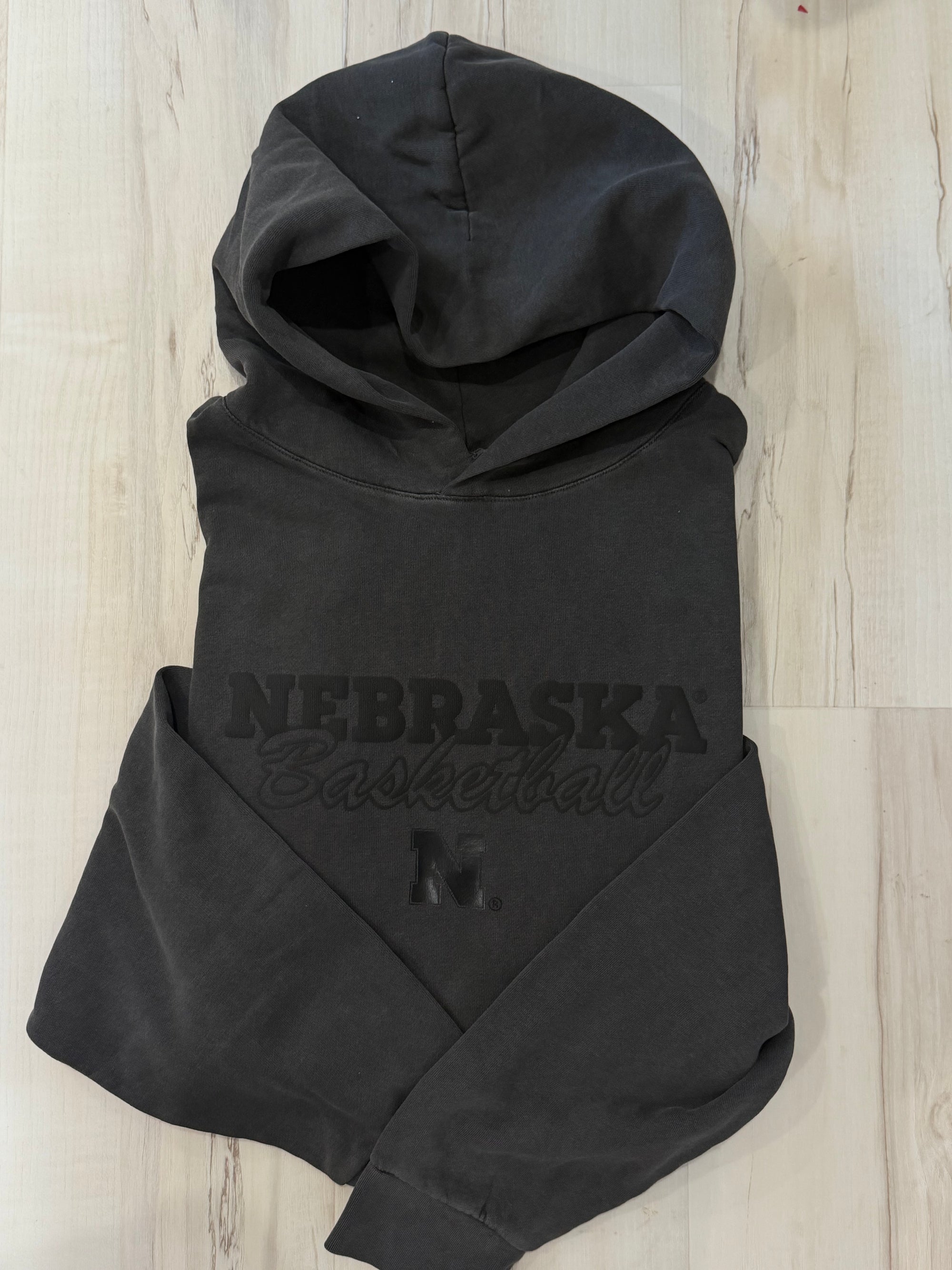 Nebraska Basketball Hoodie - Black