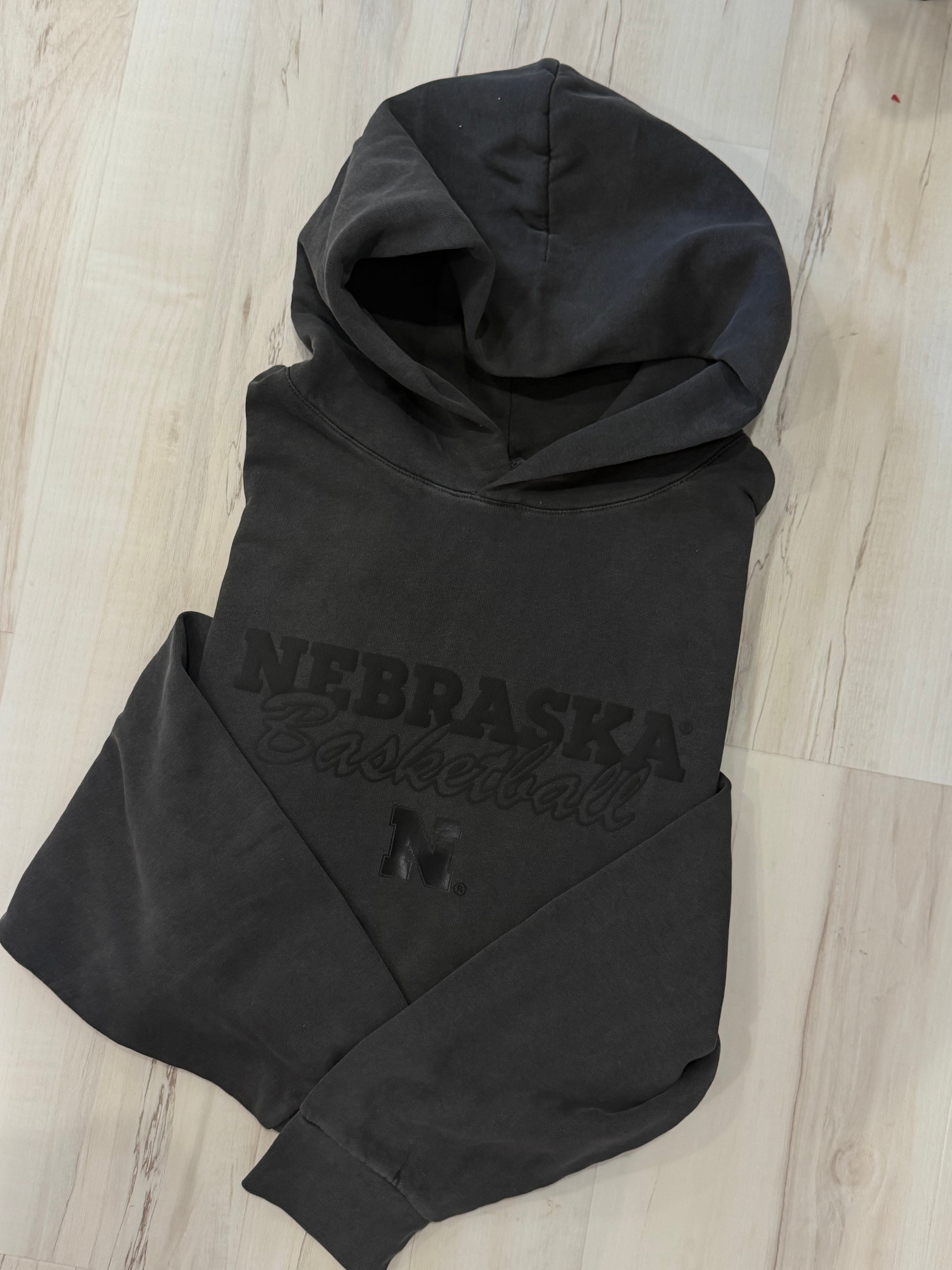 Nebraska Basketball Hoodie - Black