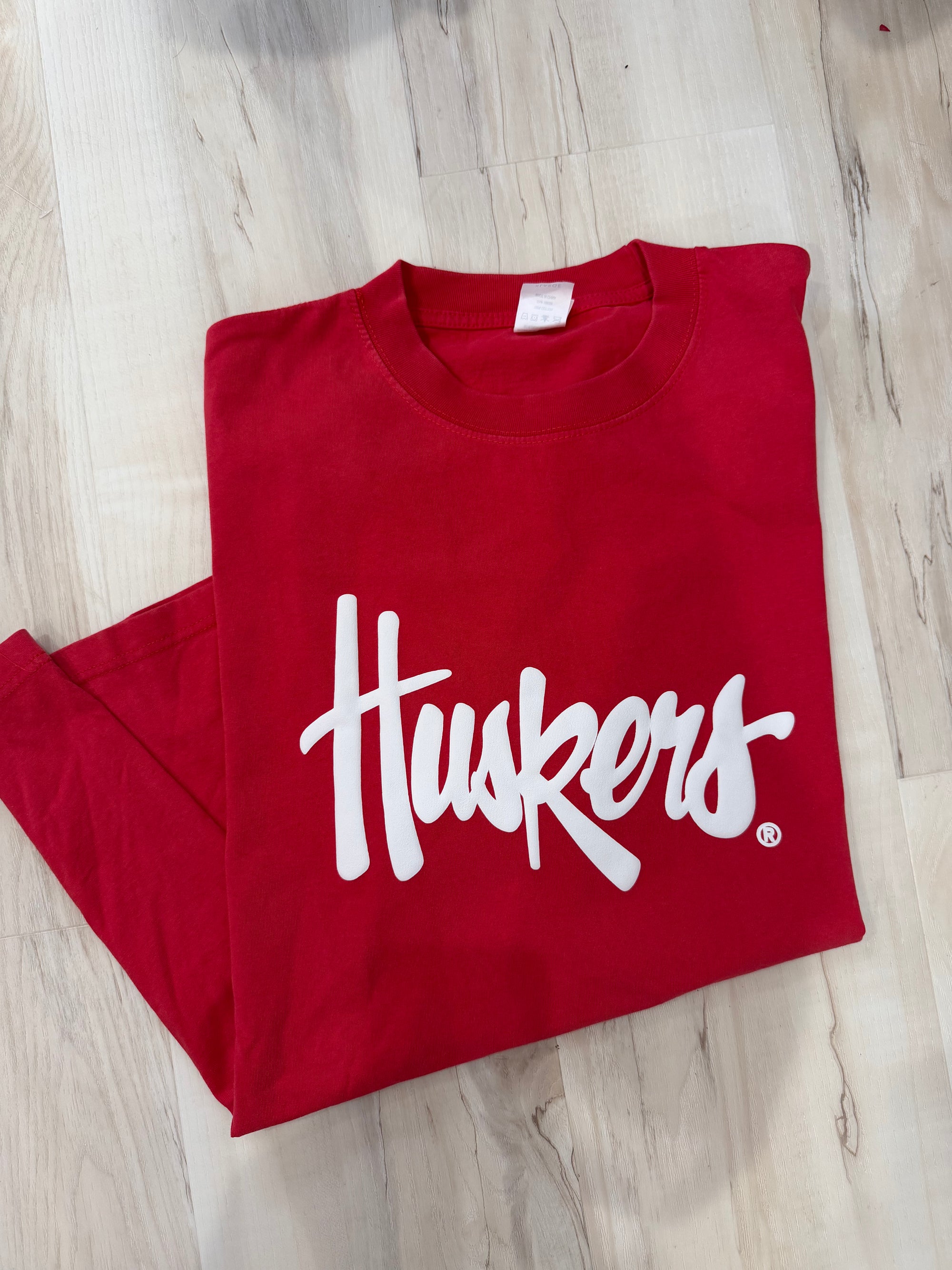 Huskers Tee - Red