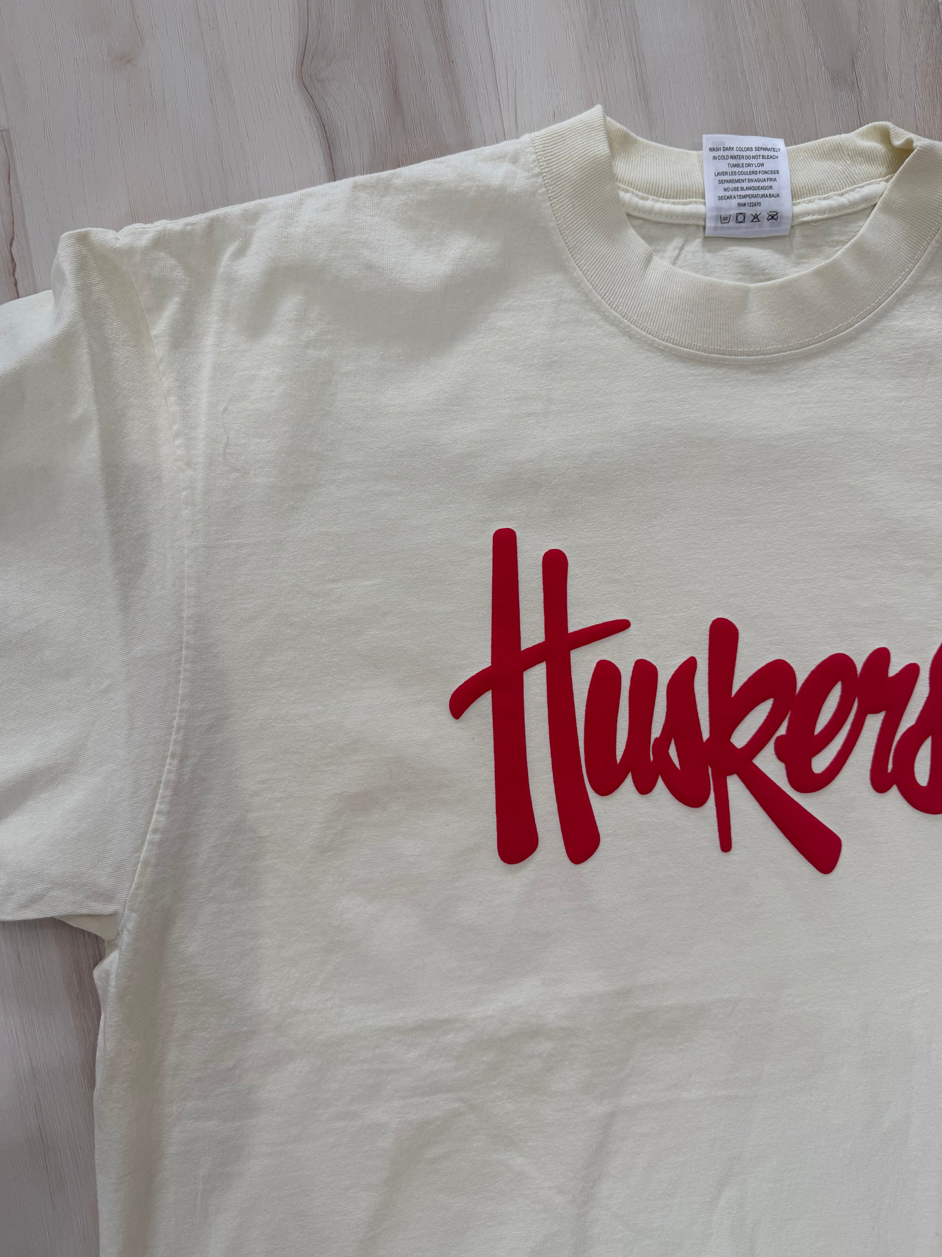 Huskers T-shirt - Cream