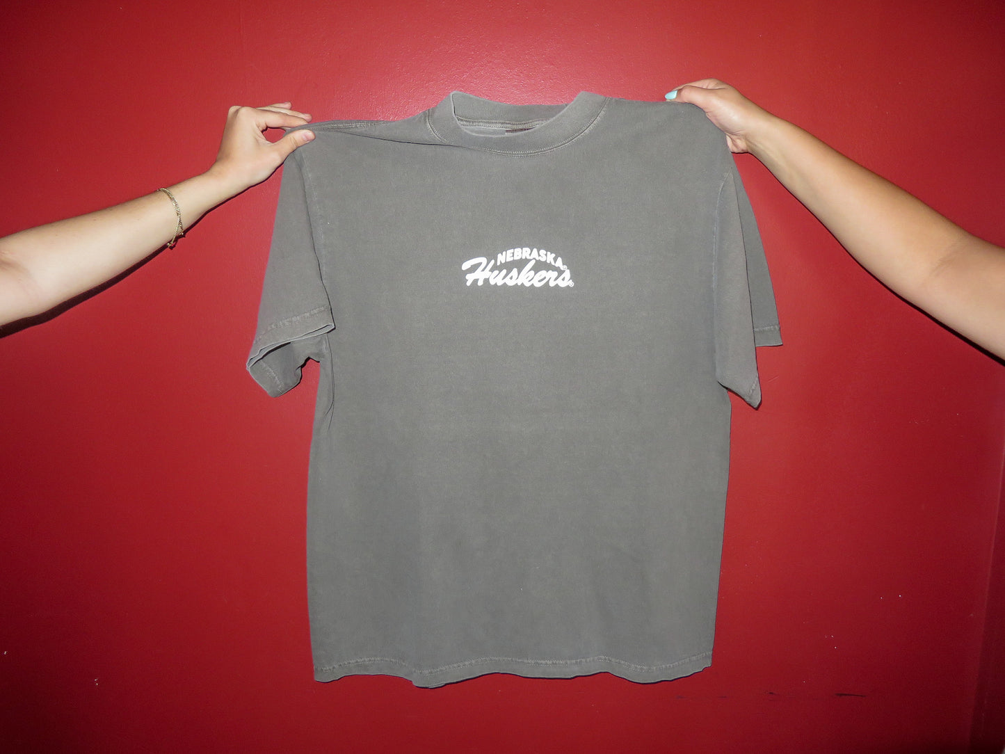 Faded Nebraska Huskers Tee
