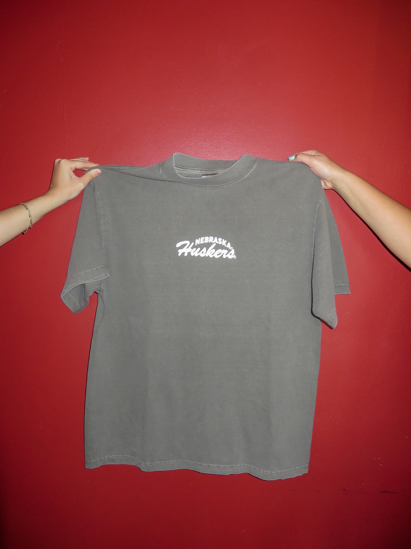 Faded Nebraska Huskers Tee