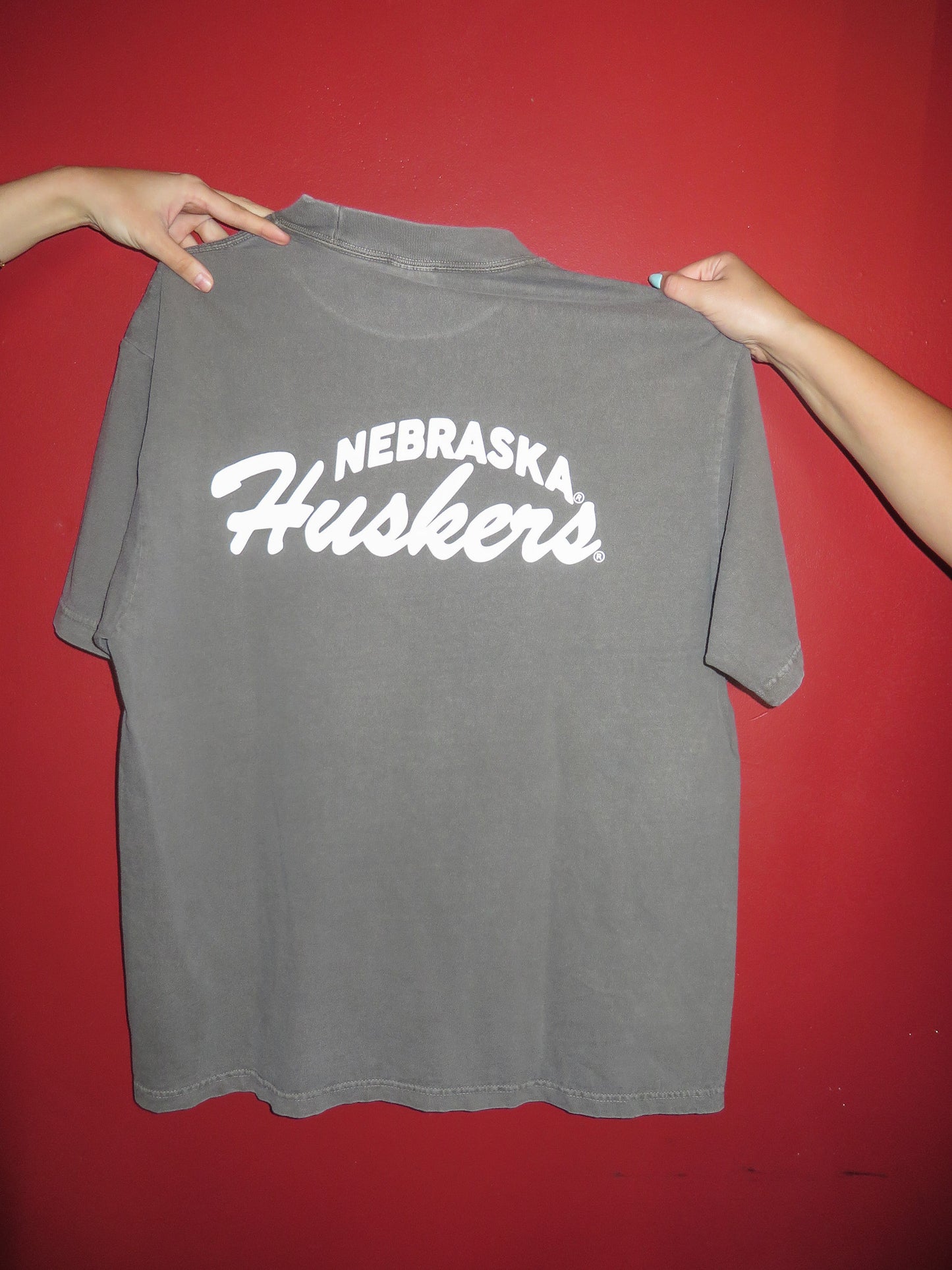 Faded Nebraska Huskers Tee