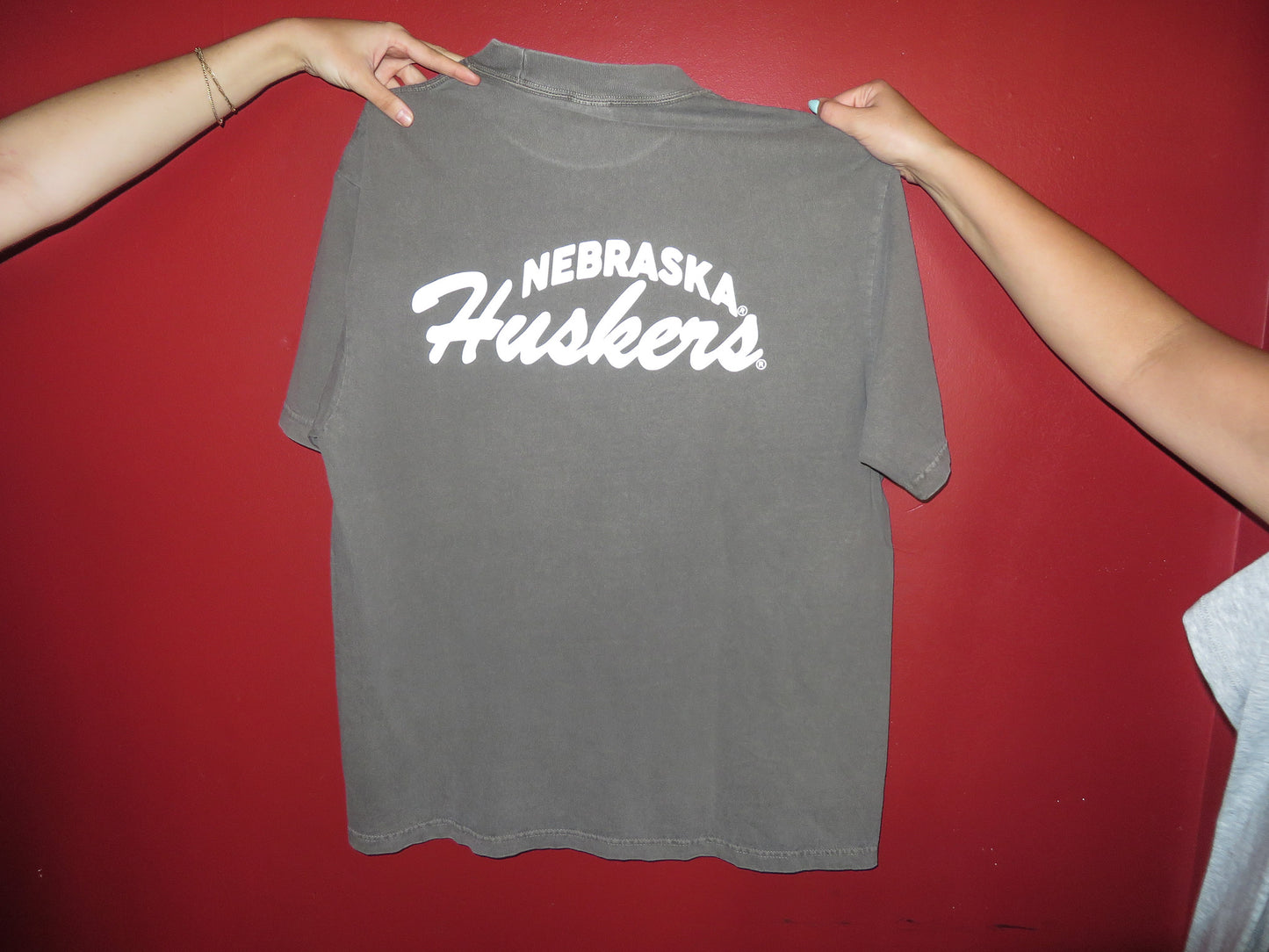 Faded Nebraska Huskers Tee