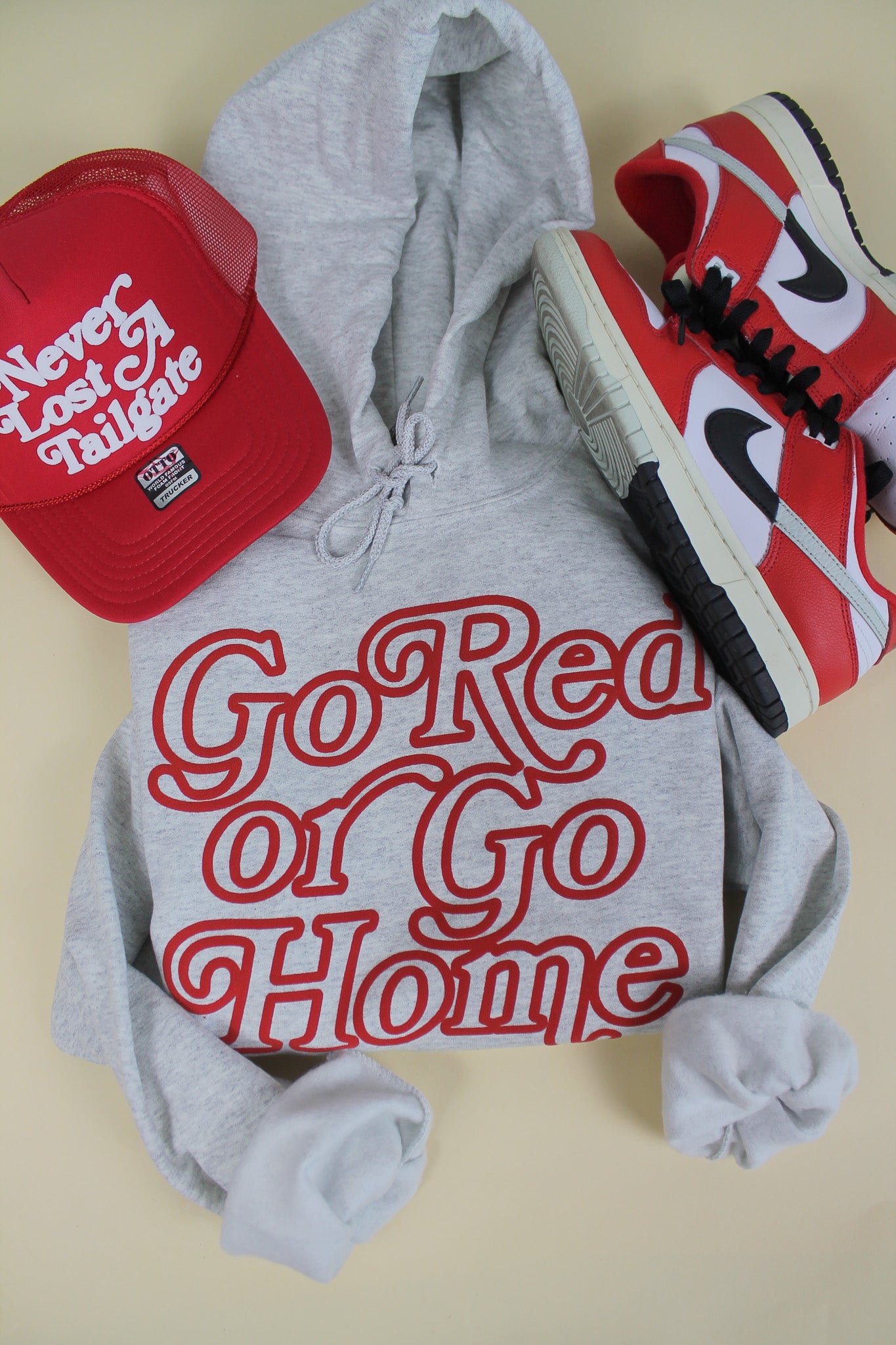 Go Red or Go Home Puff Hoodie