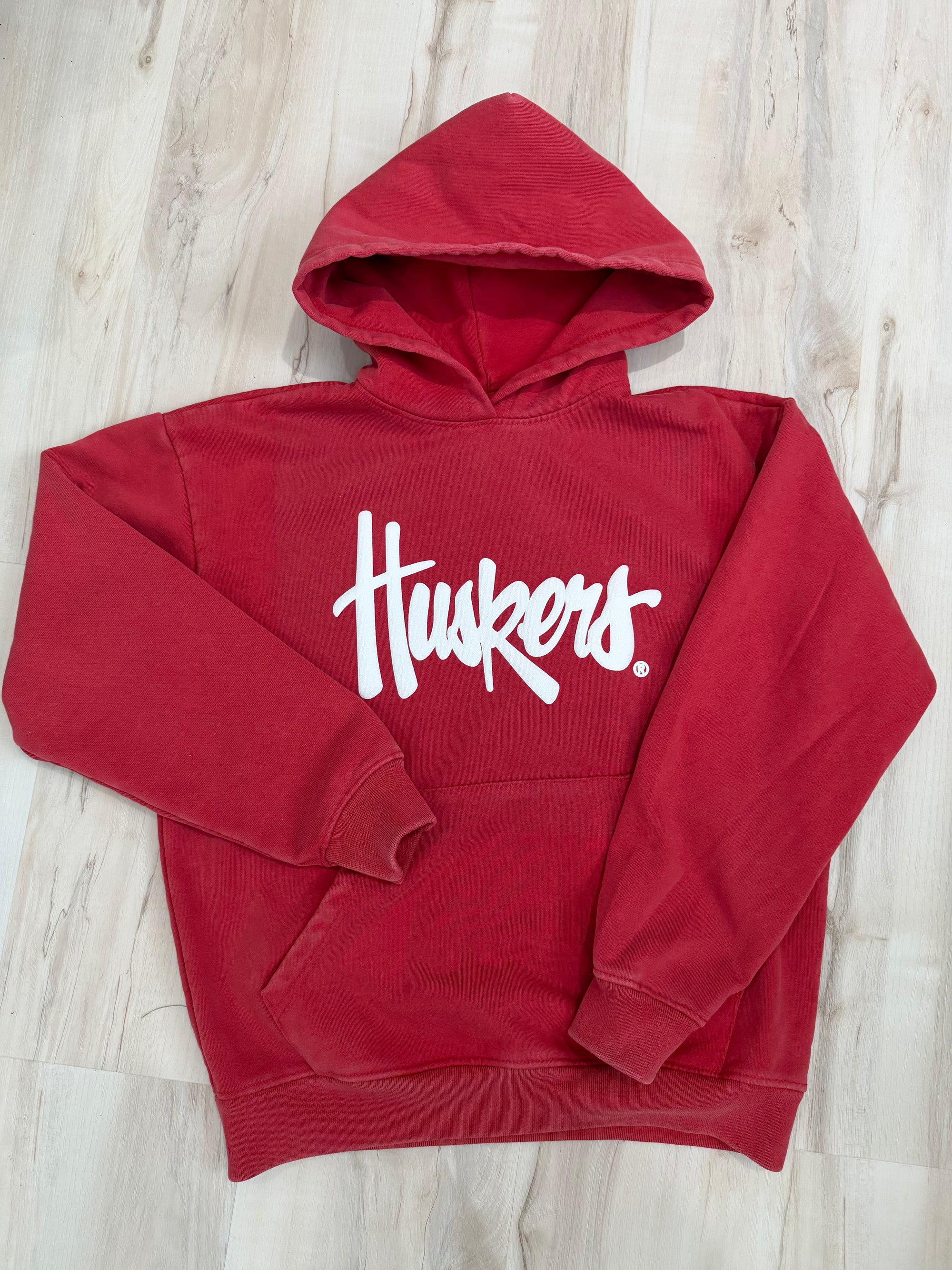Huskers Hoodie - Vintage Red