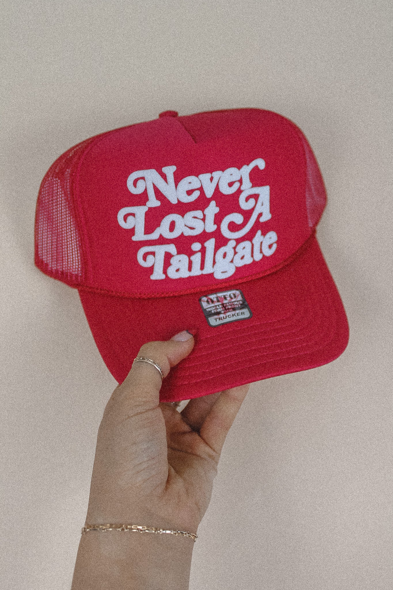 Never Lost a Tailgate Trucker Hat