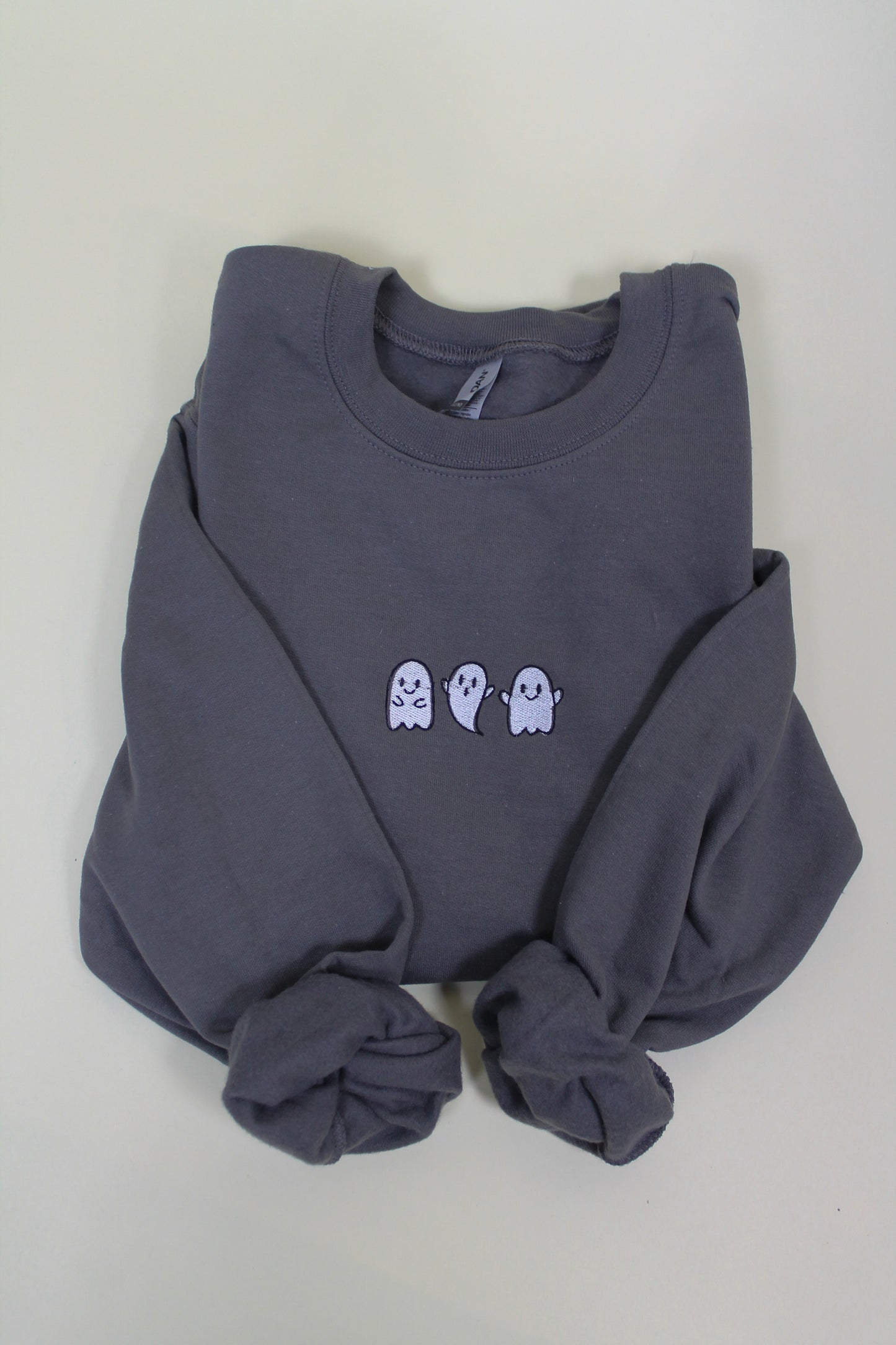 Lil Ghosts Embroidered Crew
