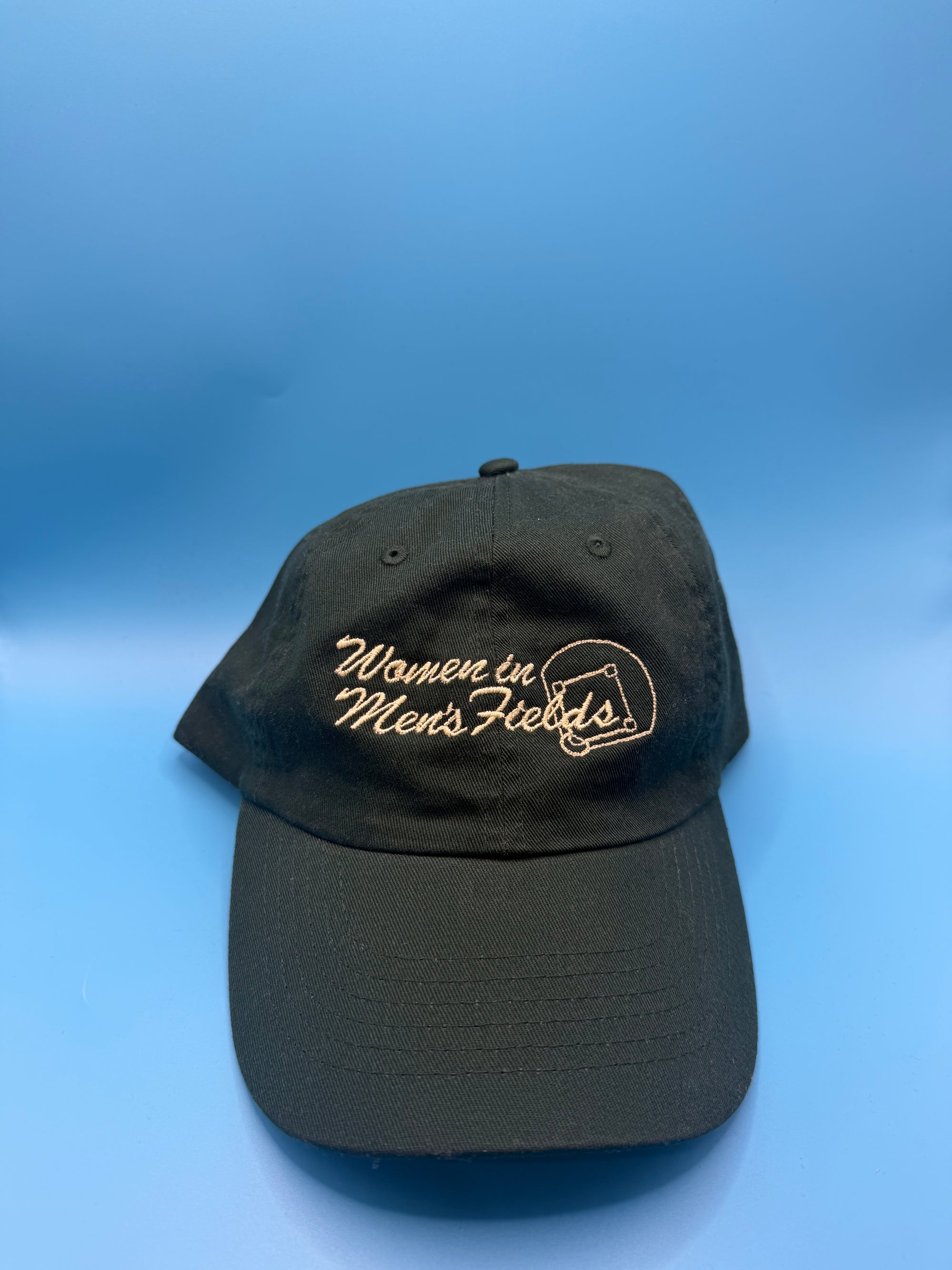 women in male fields dad hat