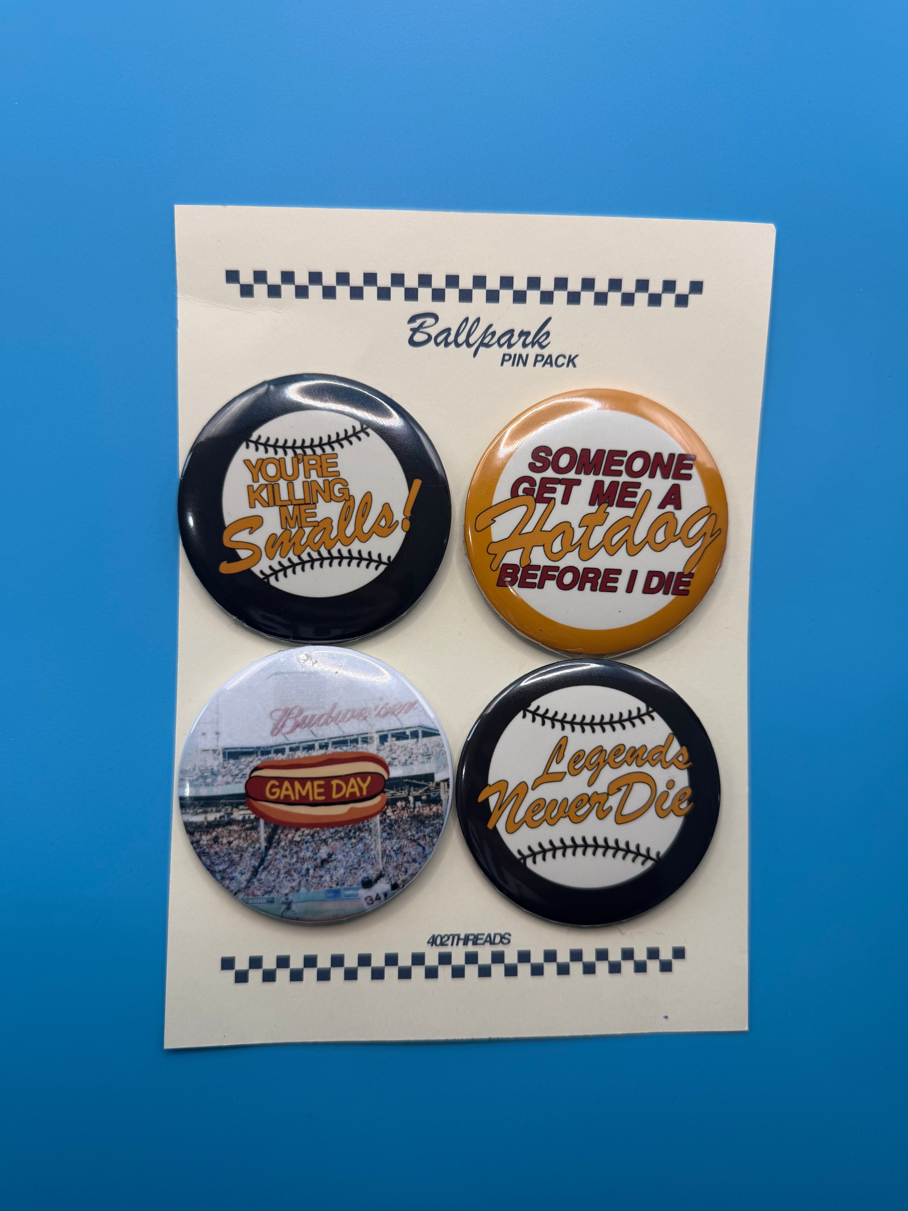 ballpark pin pack