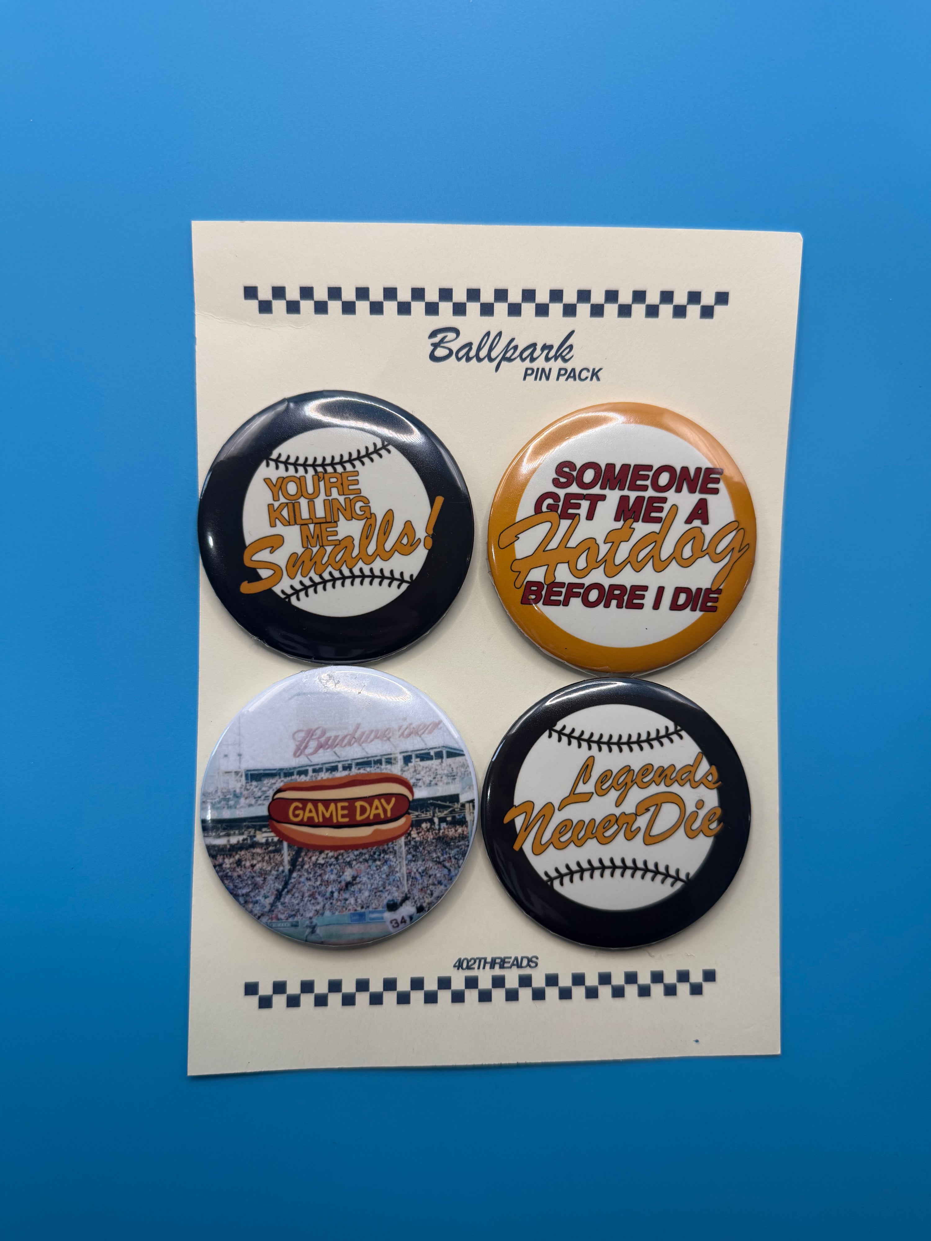 ballpark pin pack