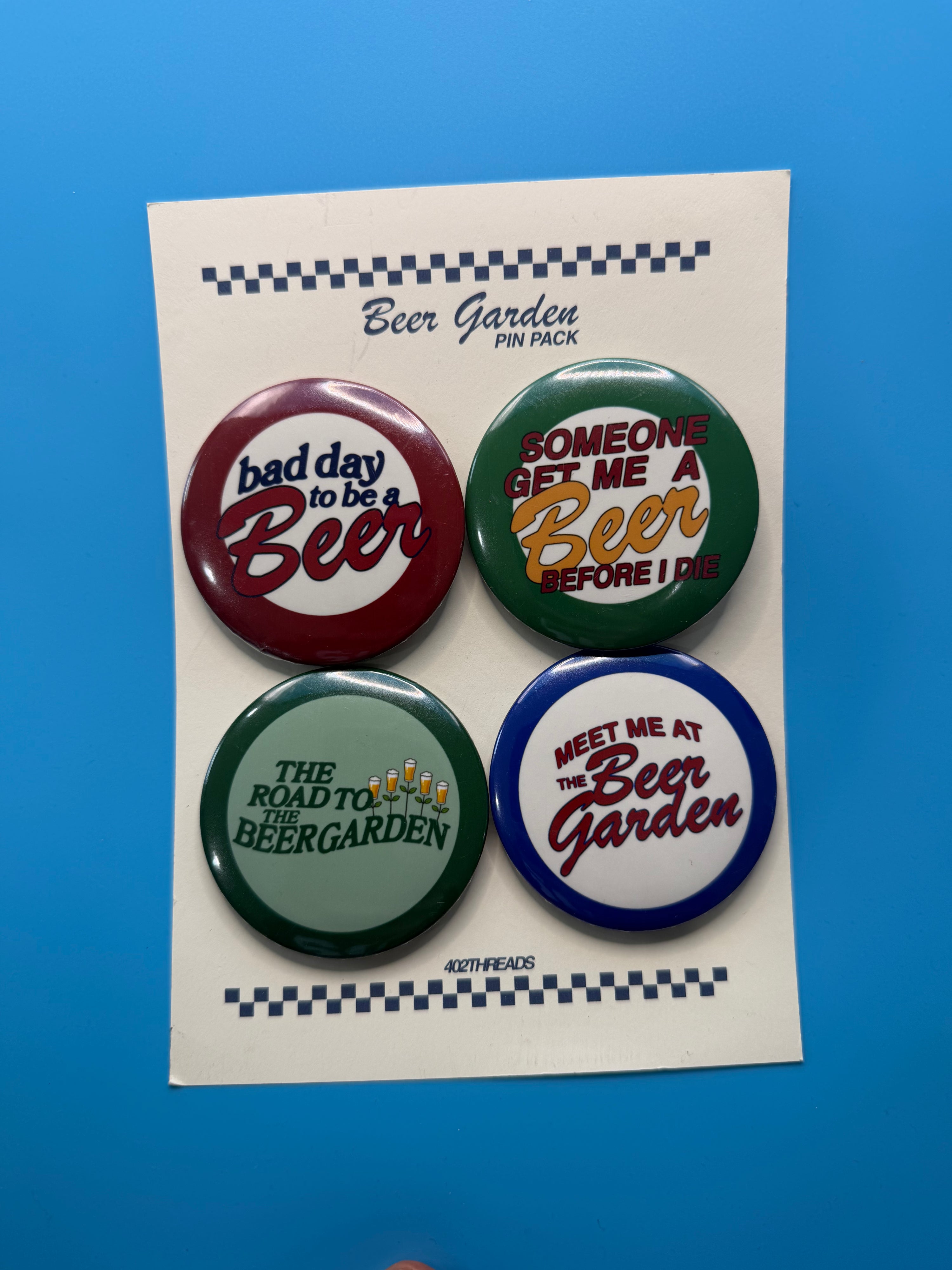beer garden pin pack