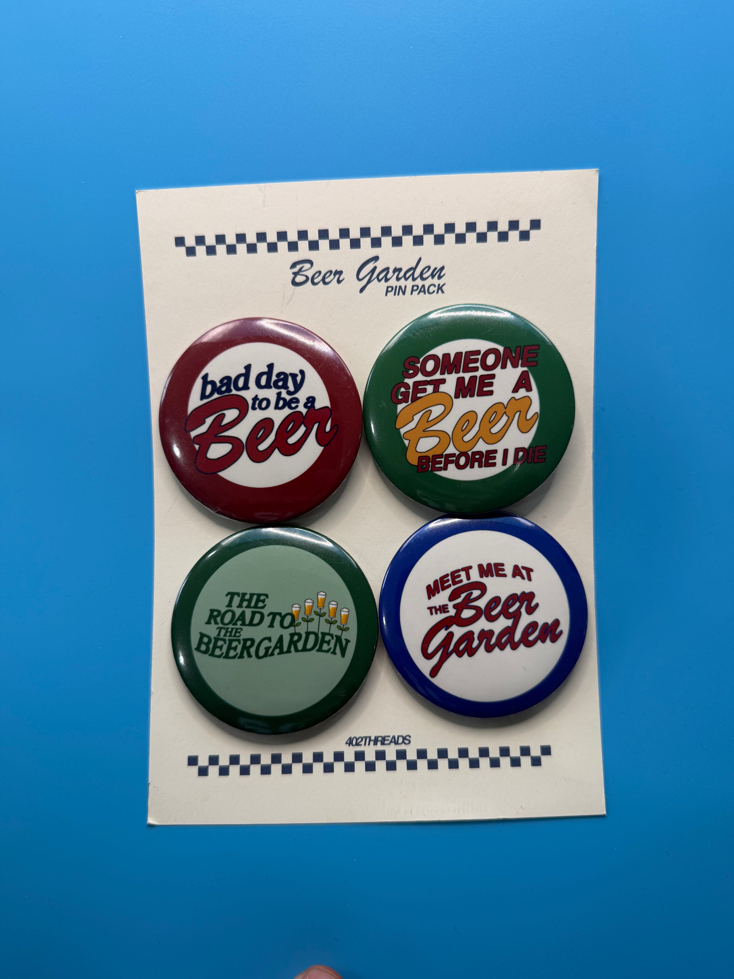 beer garden pin pack