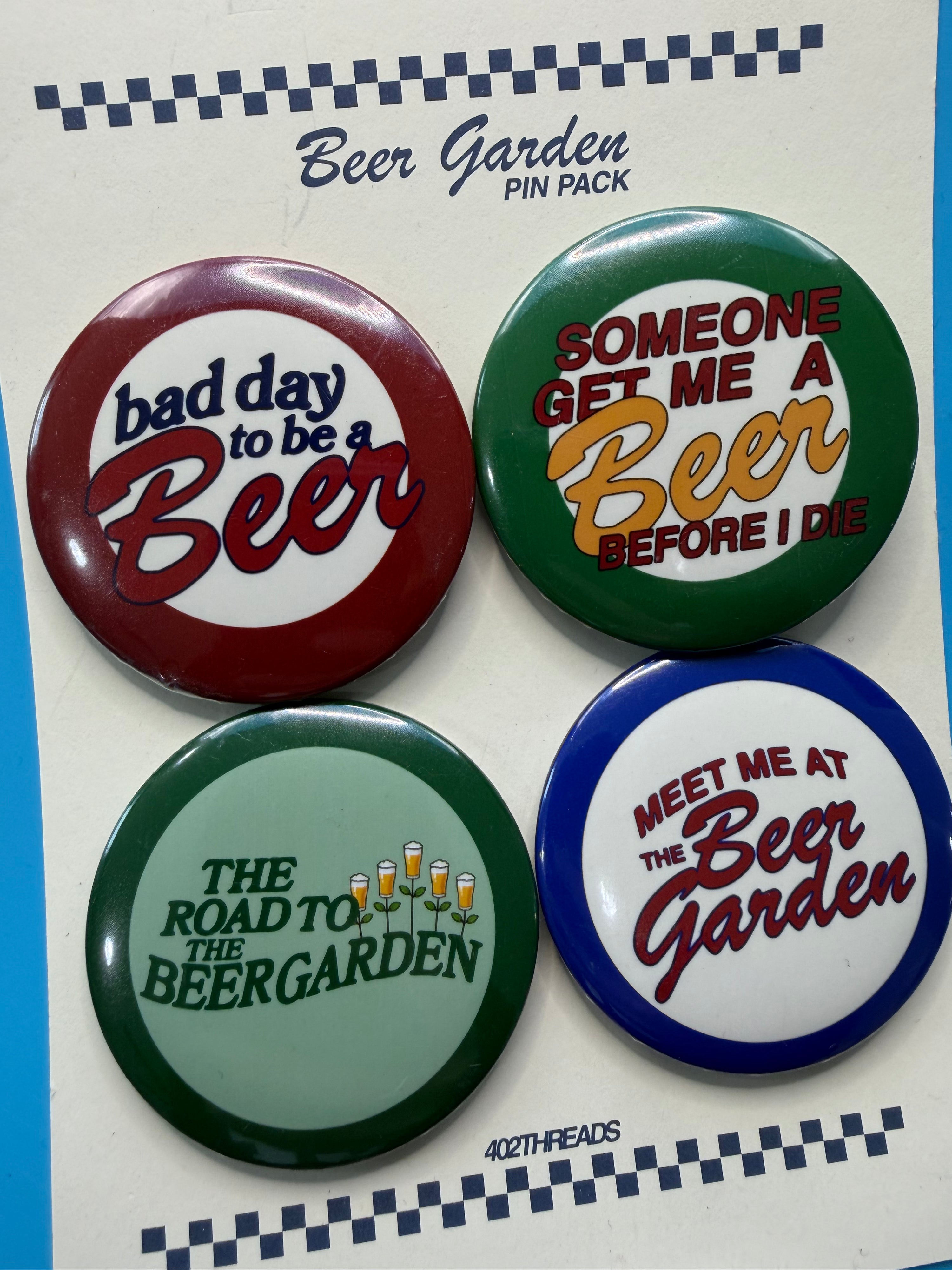 beer garden pin pack