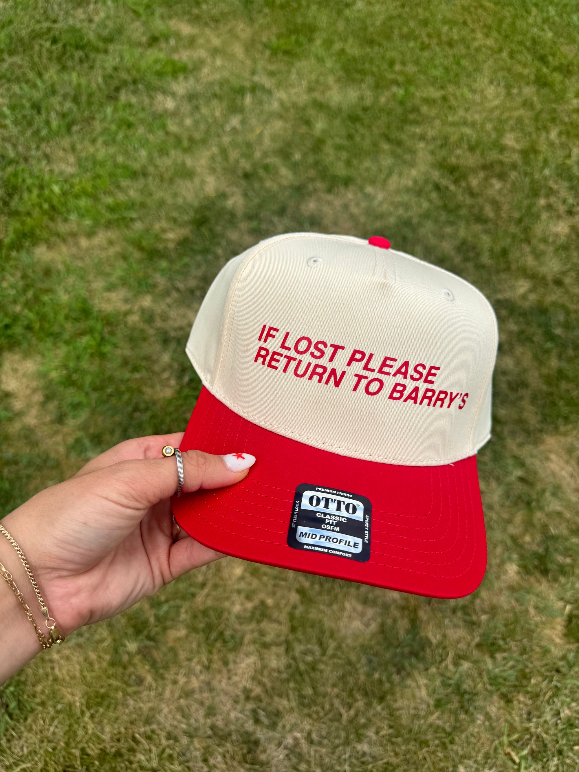 If Lost, Please Return to Barry's Tee