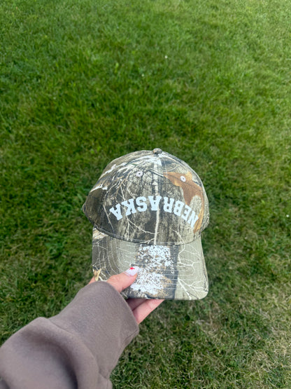 Nebraska Camo Hat