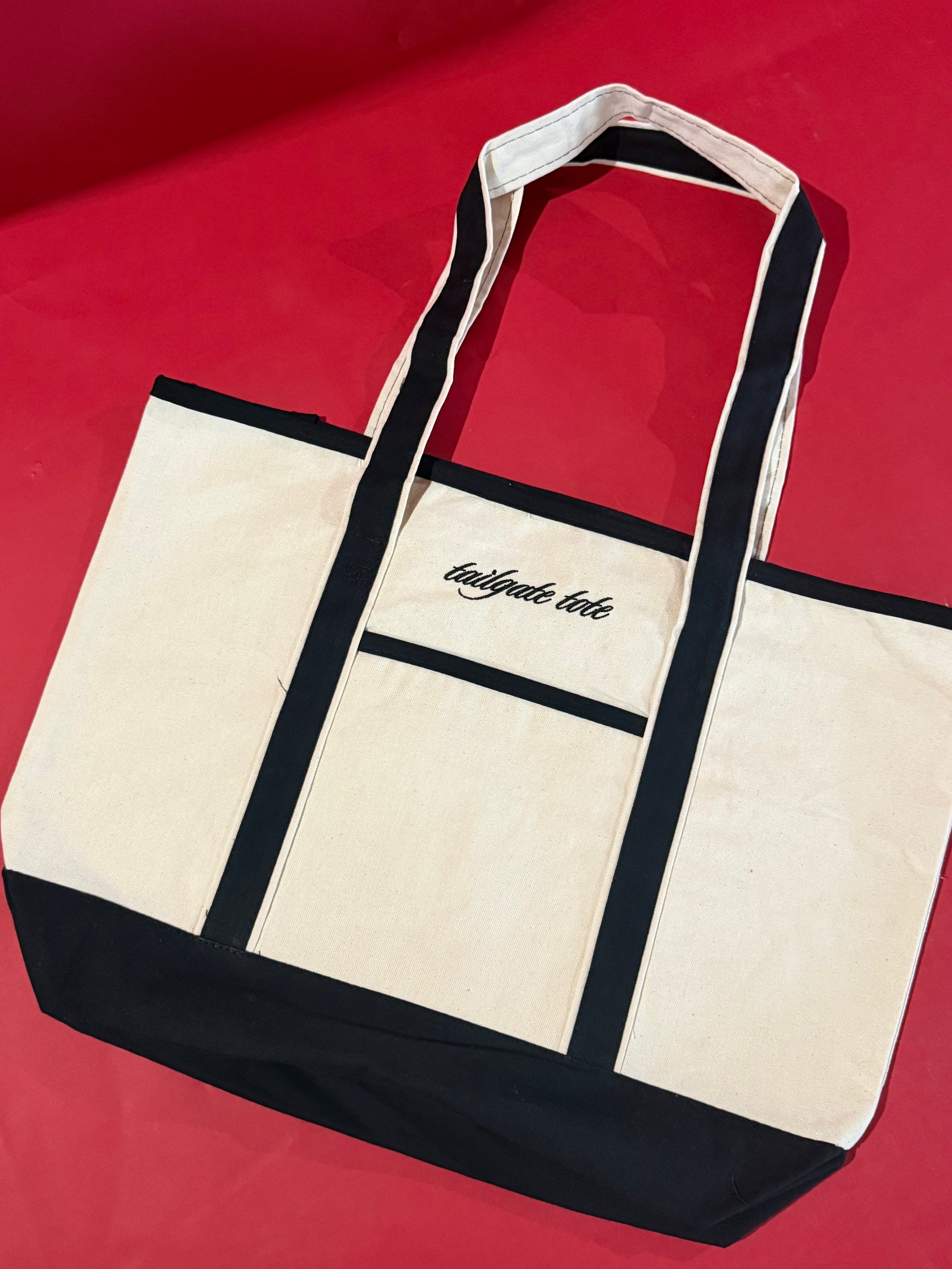 tailgate tote tote bag