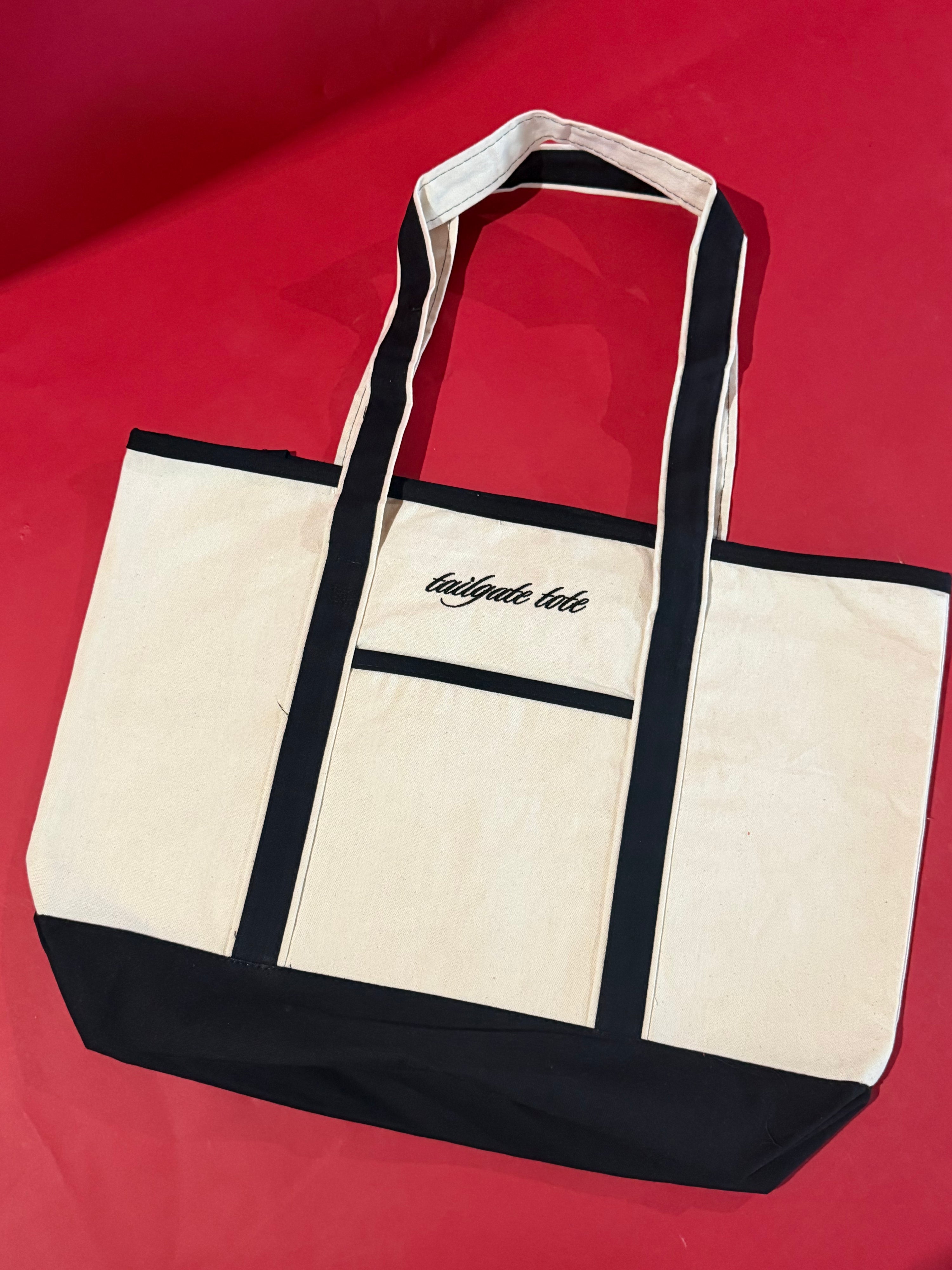 tailgate tote tote bag