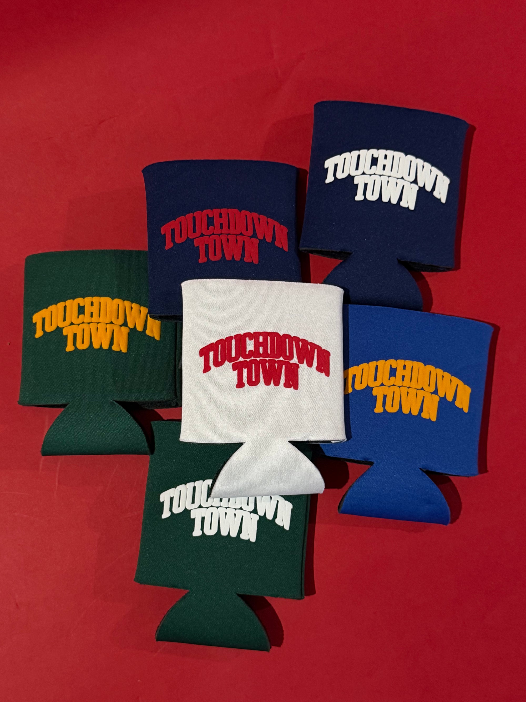 tailgate town koozie