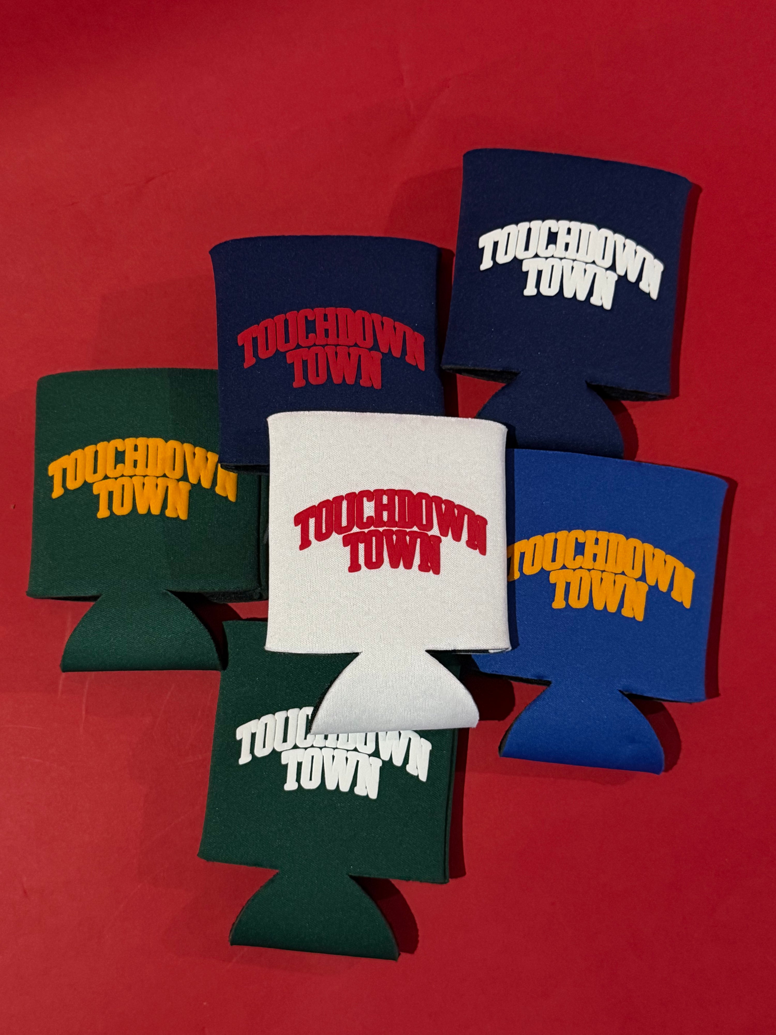 tailgate town koozie