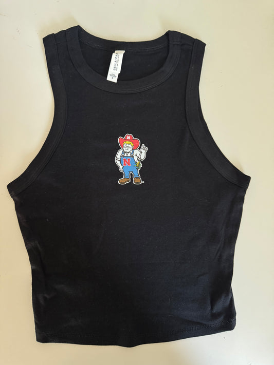 herbie racerback tank - black
