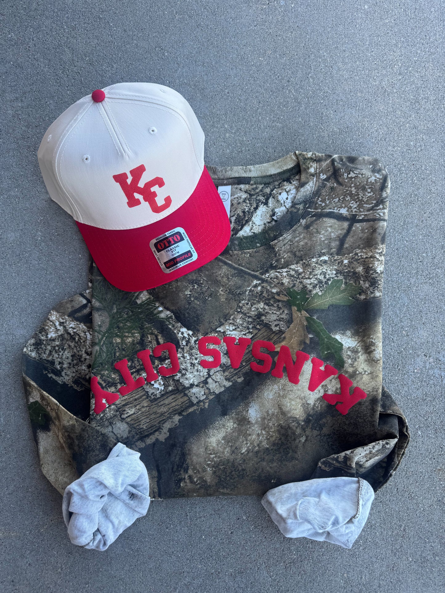 Kansas City Camo Long Sleeve T-shirt