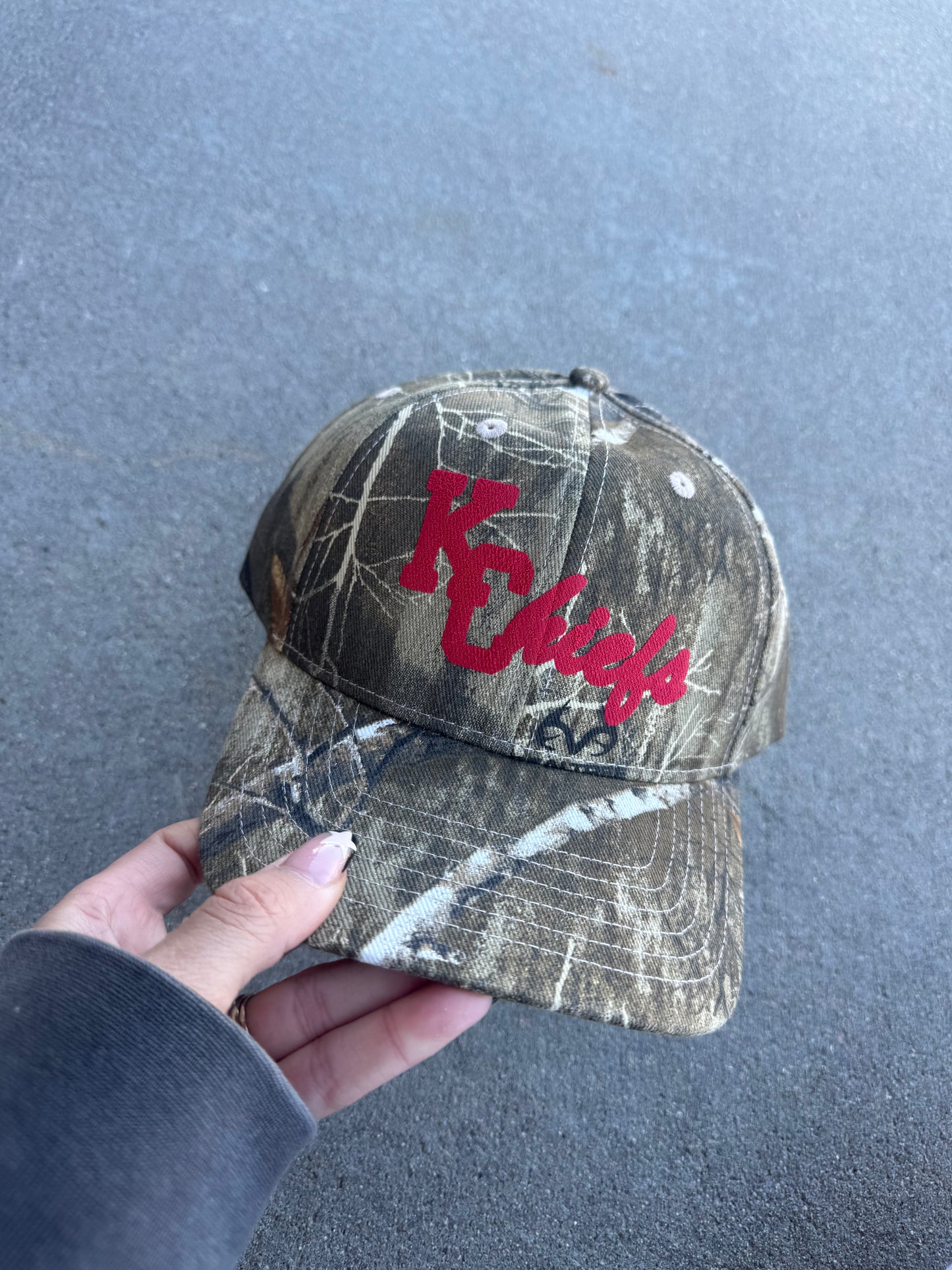 KC Chiefs Trucker Hat - Camo