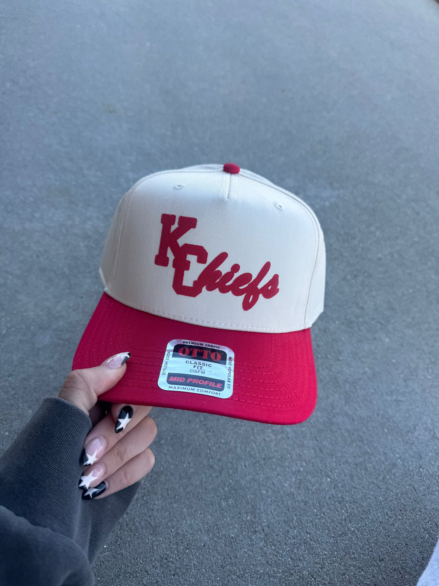 KC Chiefs Trucker Hat - Red