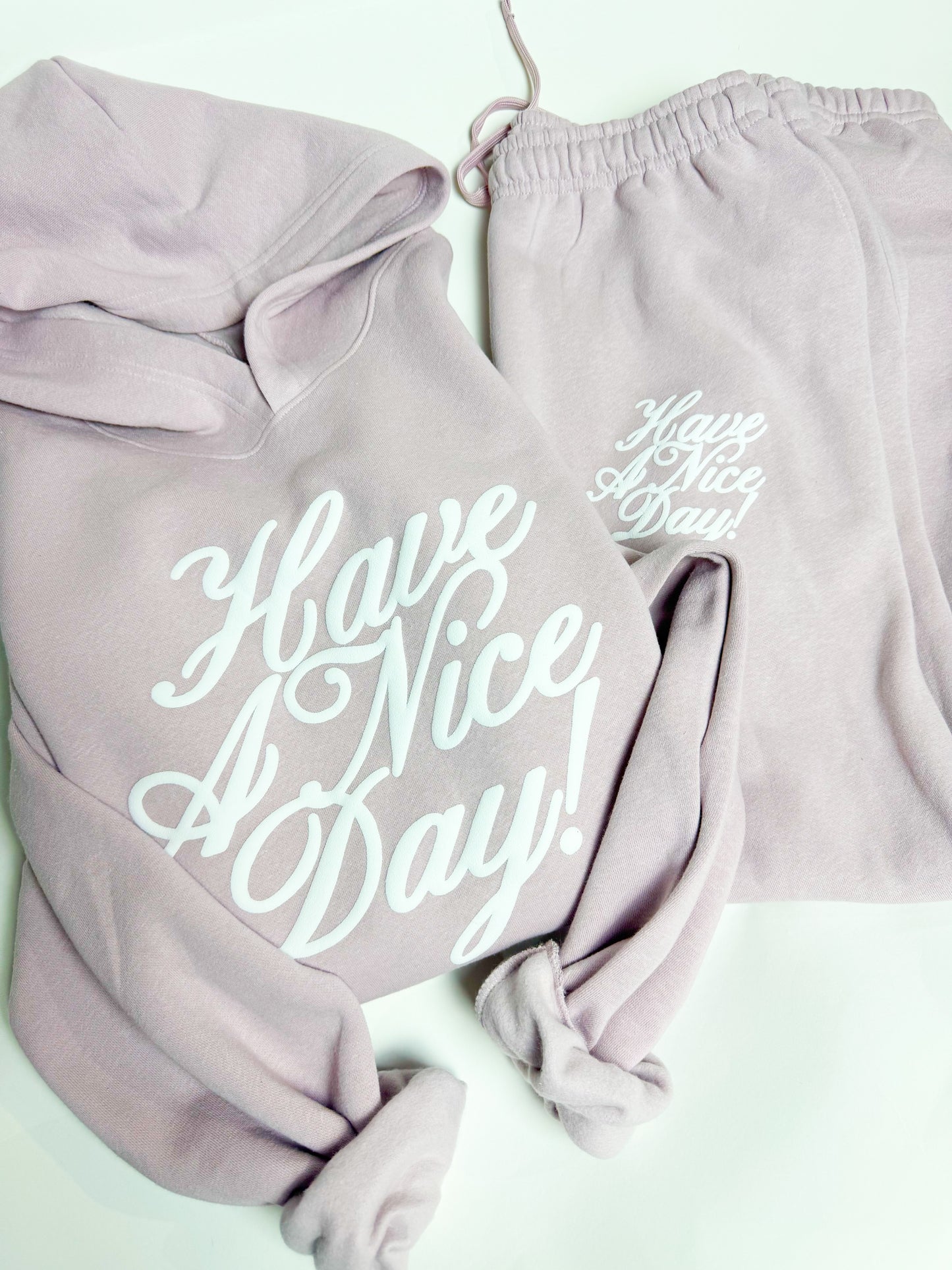 Have A Nice Day Joggers - Pink