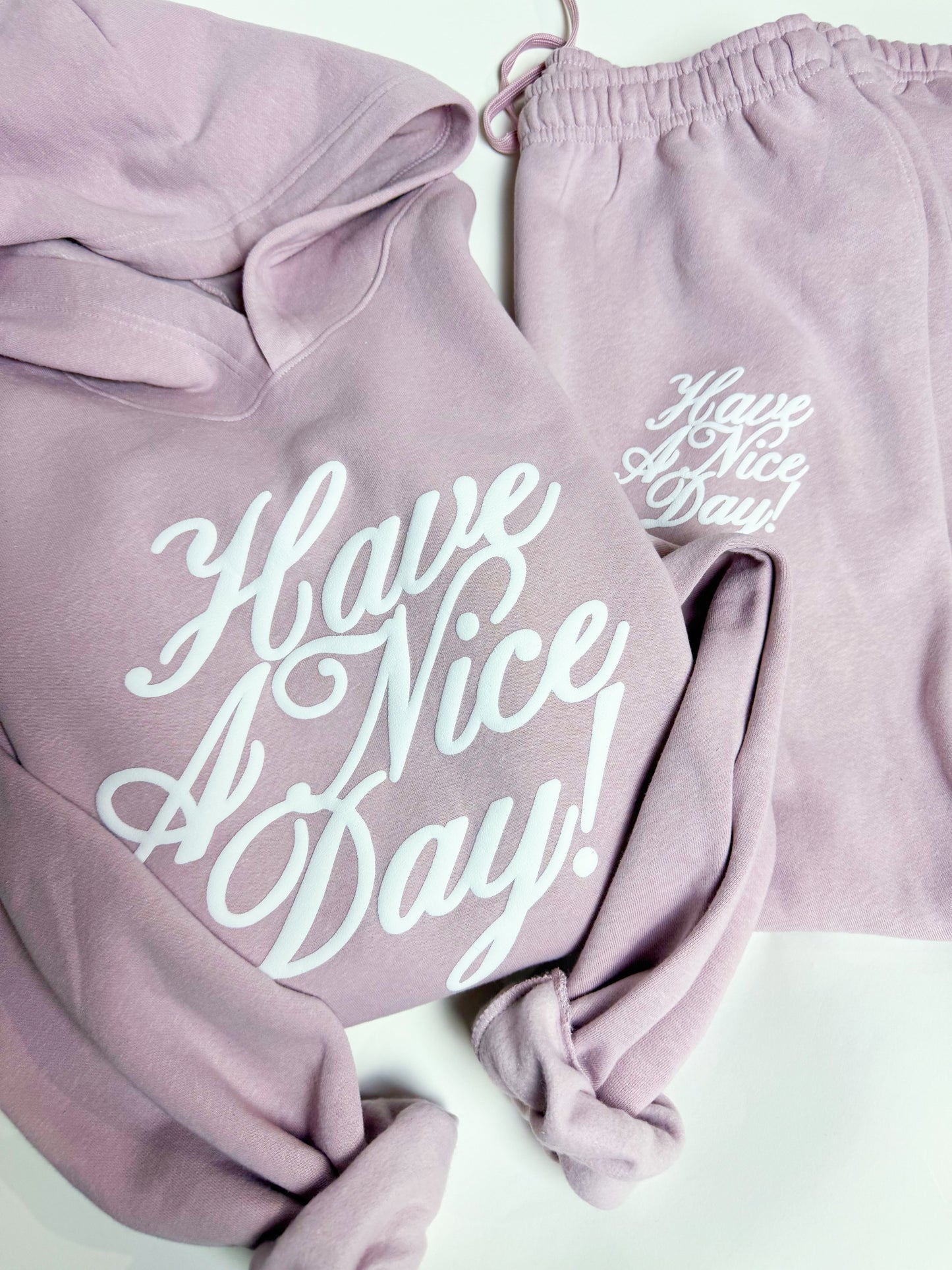 Have A Nice Day Hoodie - Pink