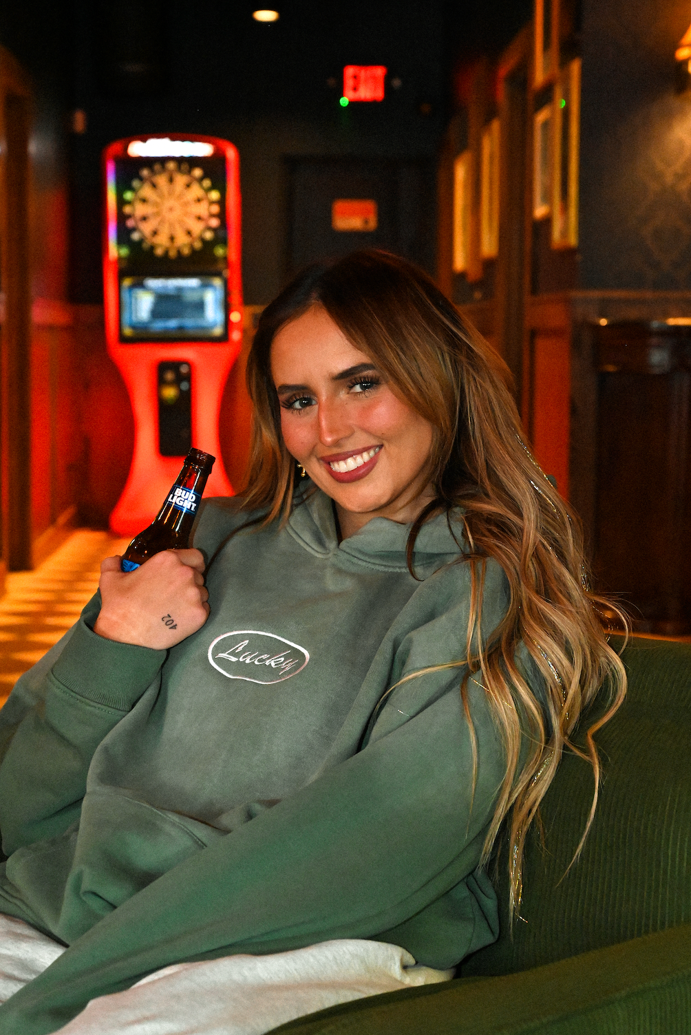 Lucky Embroidered Hoodie