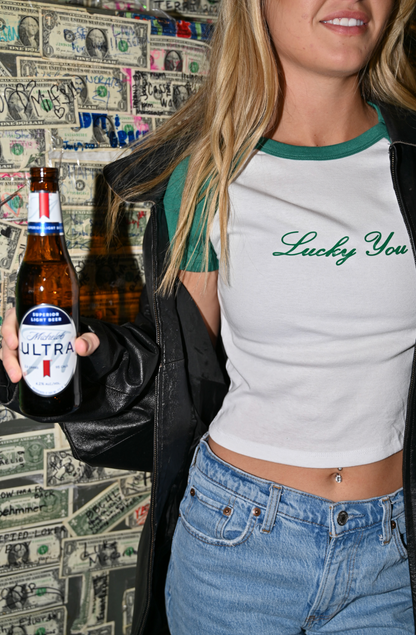 Lucky You Baby Tee