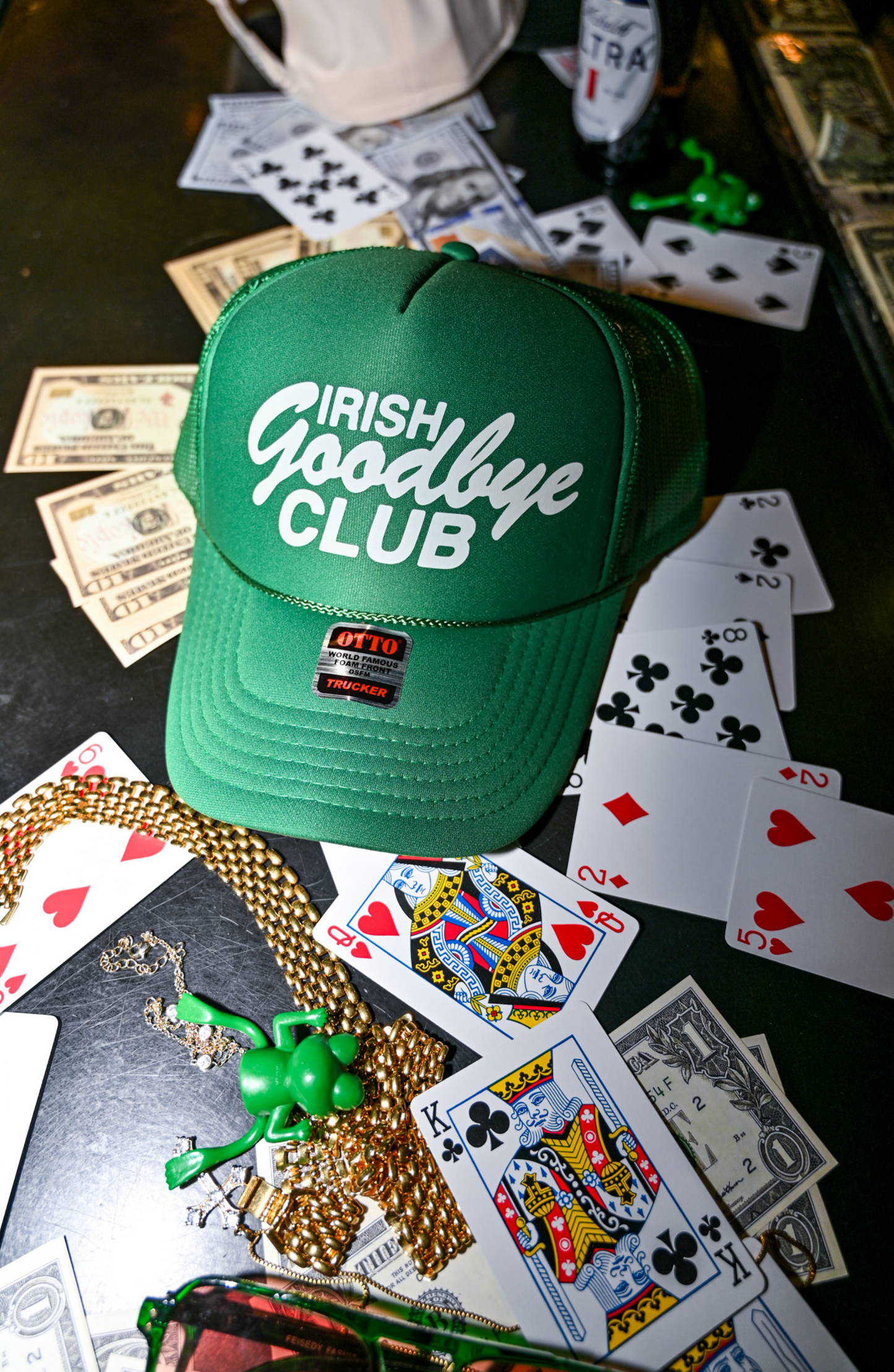 Irish Goodbye Club Trucker Hat