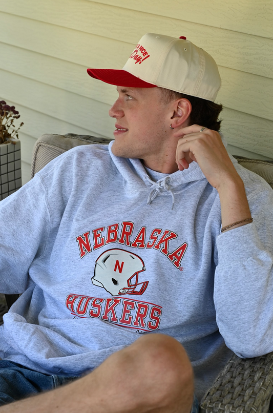 Nebraska Huskers Helmet Hoodie