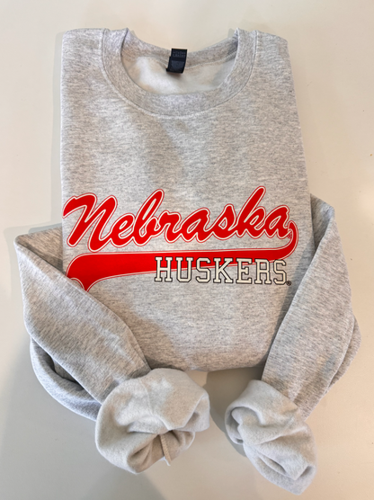 Nebraska Huskers Vintage Crew