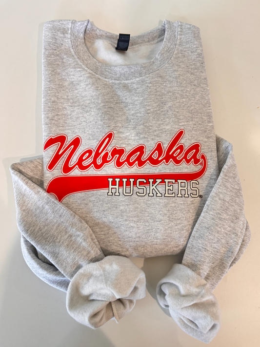 Nebraska Huskers Vintage Crew