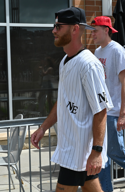 NE Pinstripe Jersey - Black