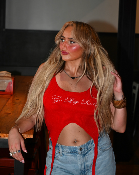 Go Big Red Tank - Red
