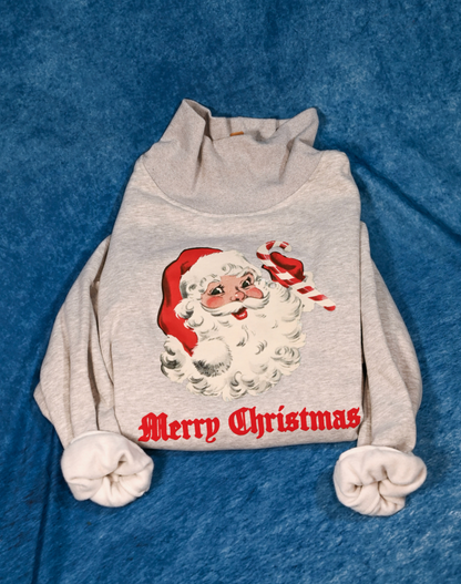 Santa Baby Mock Neck Sweatshirt