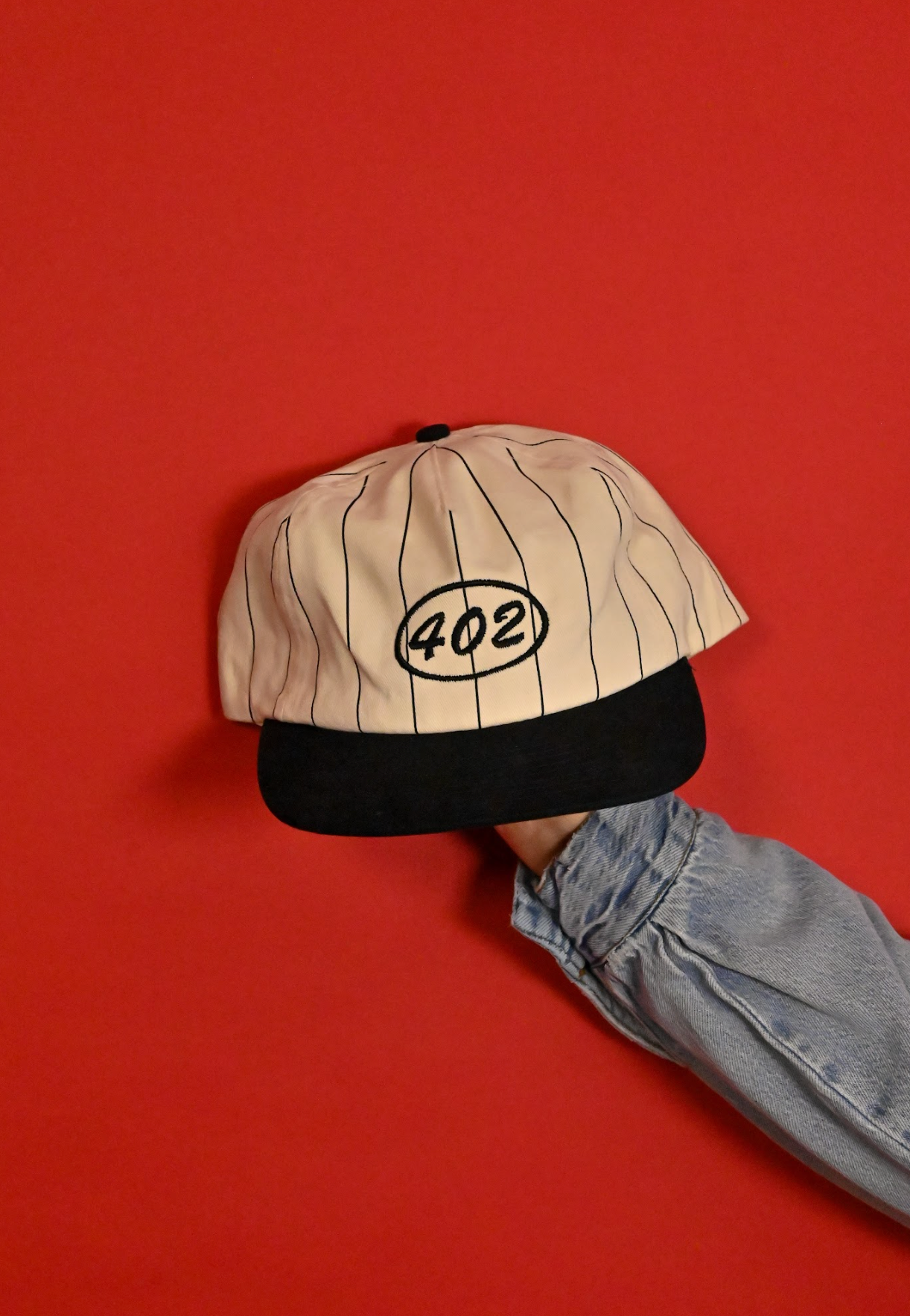 402 Pinstripe Hat