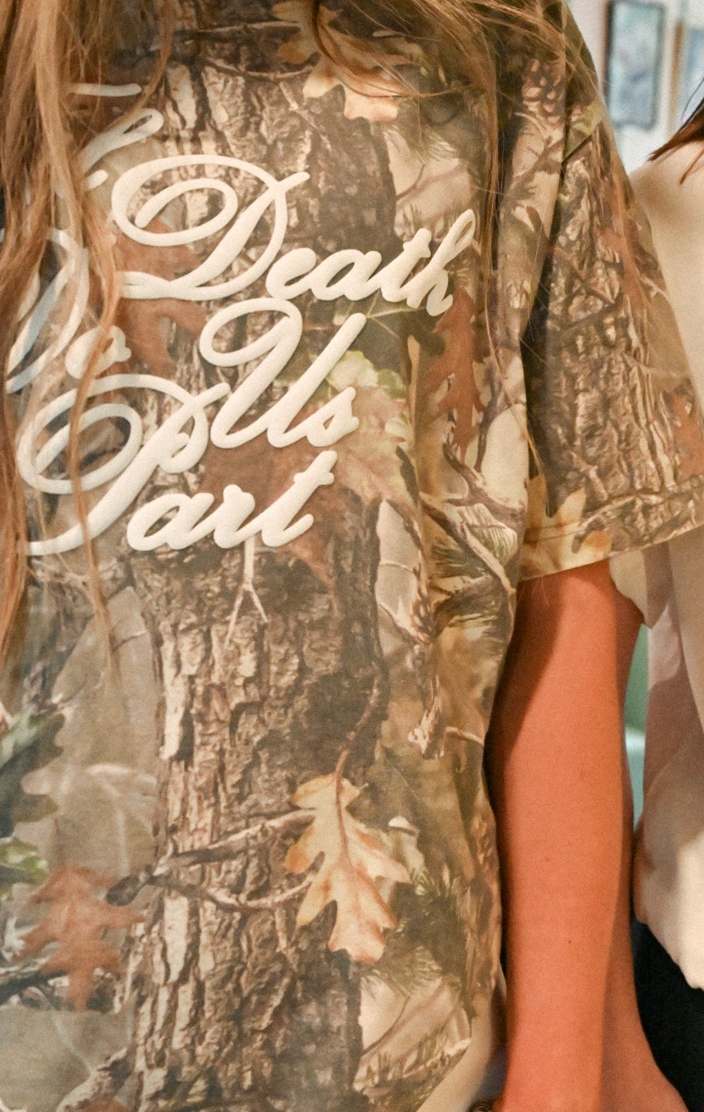 til death do us part camo tee